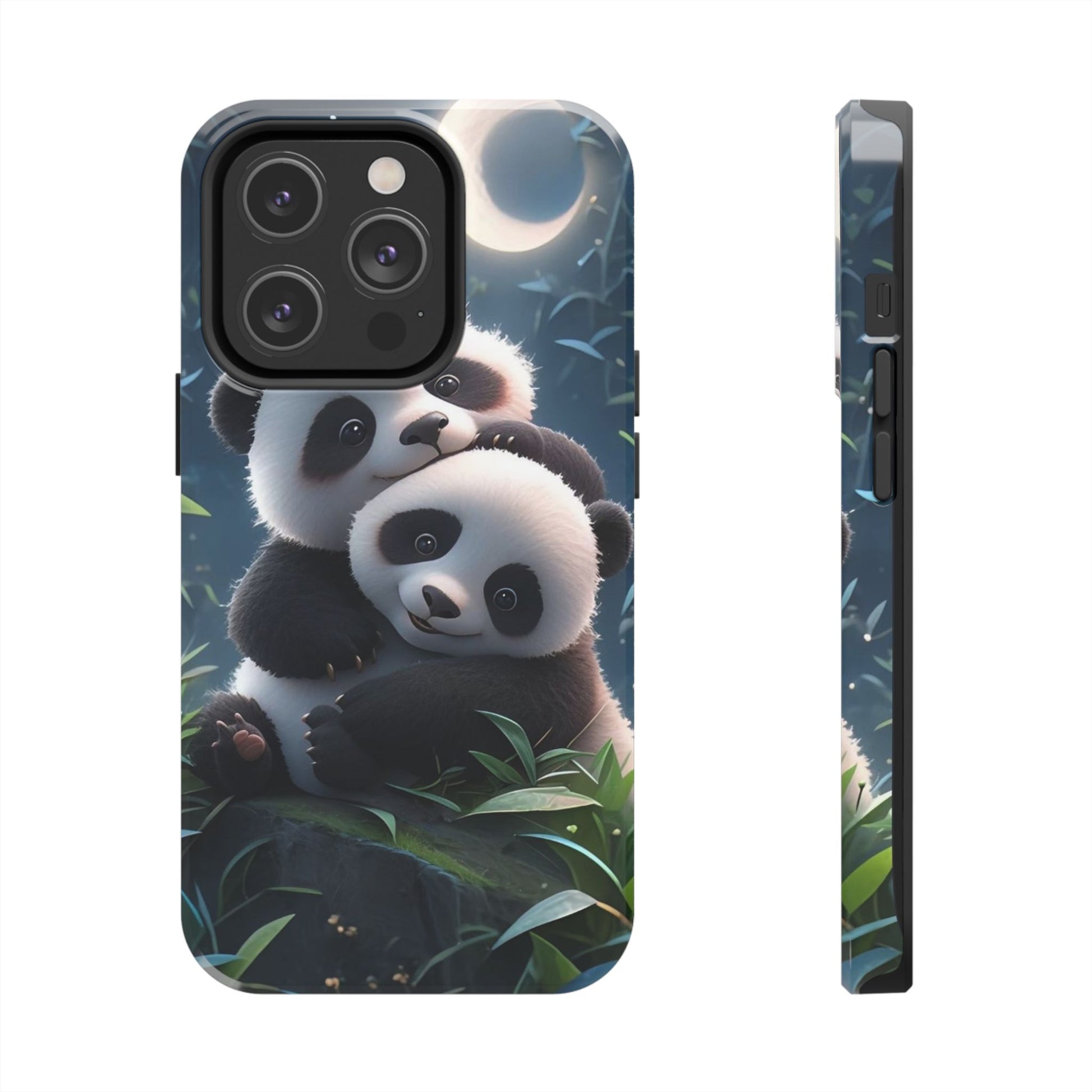 Hugging Pandas Theme Phone Cases for iPhones & Samsung Phones