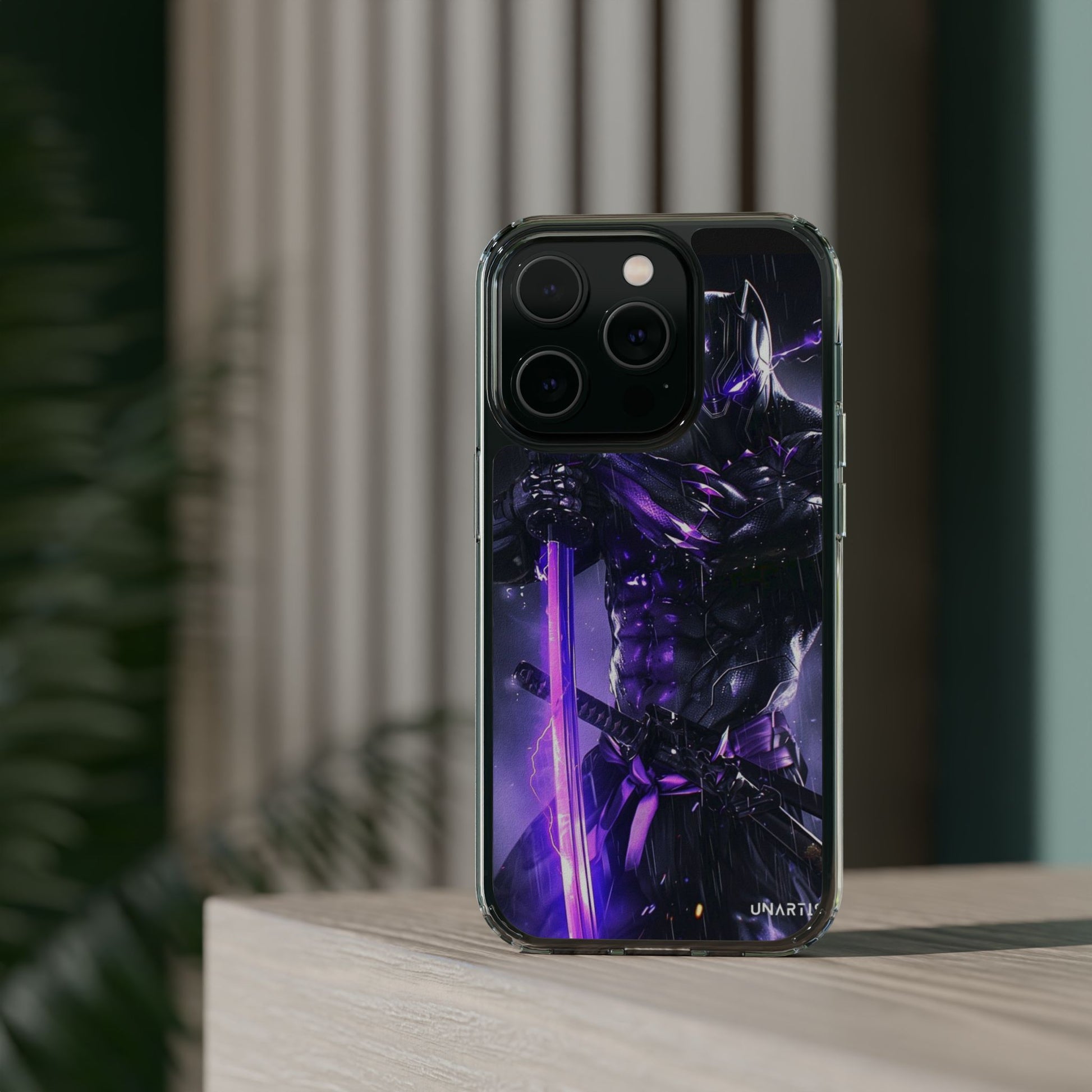 Samurai Black Panther Super Hero Wakanda iPhone & Samsung Case