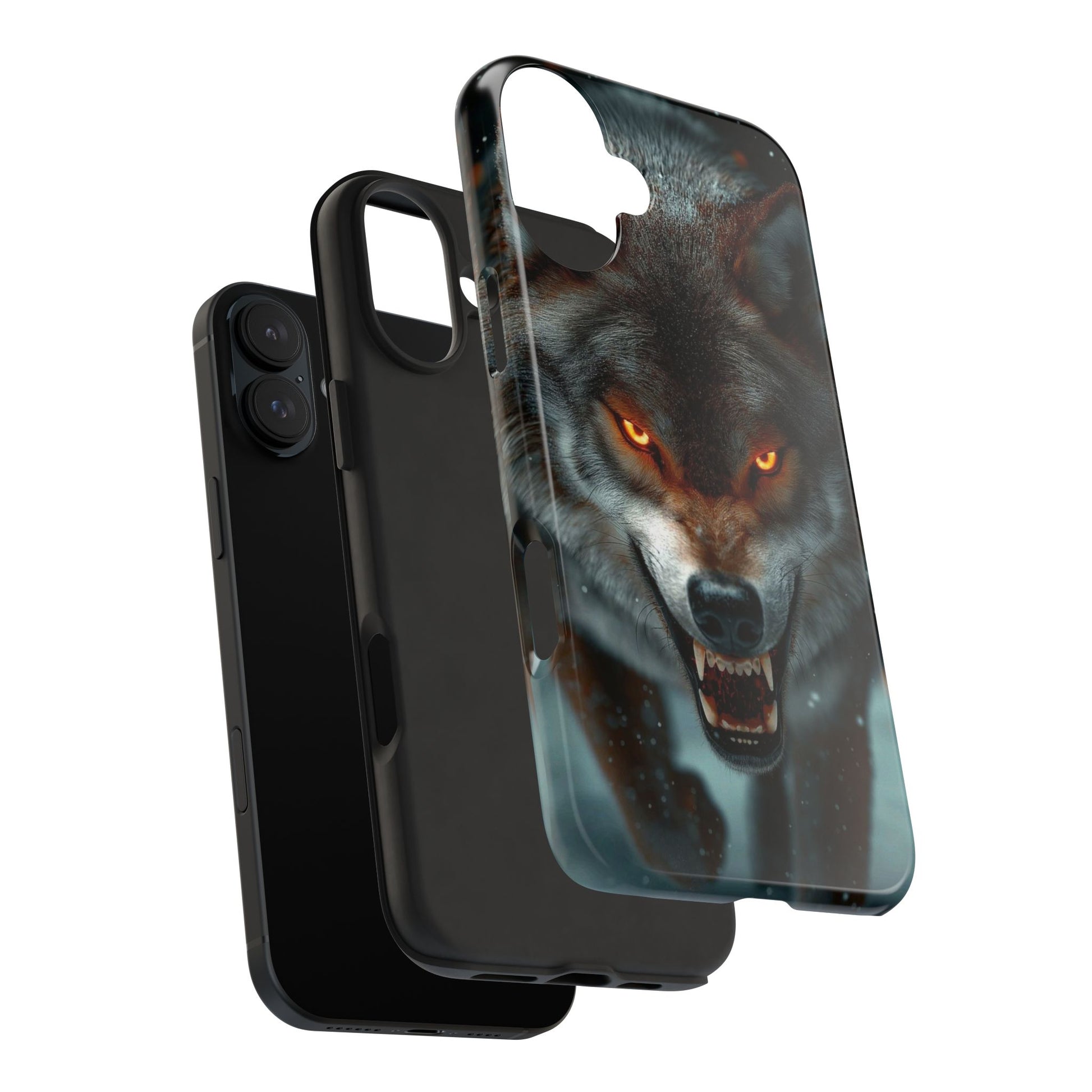 Alpha Male Wolf Themed Tough Phone Cases for Iphones & Samsung Phones