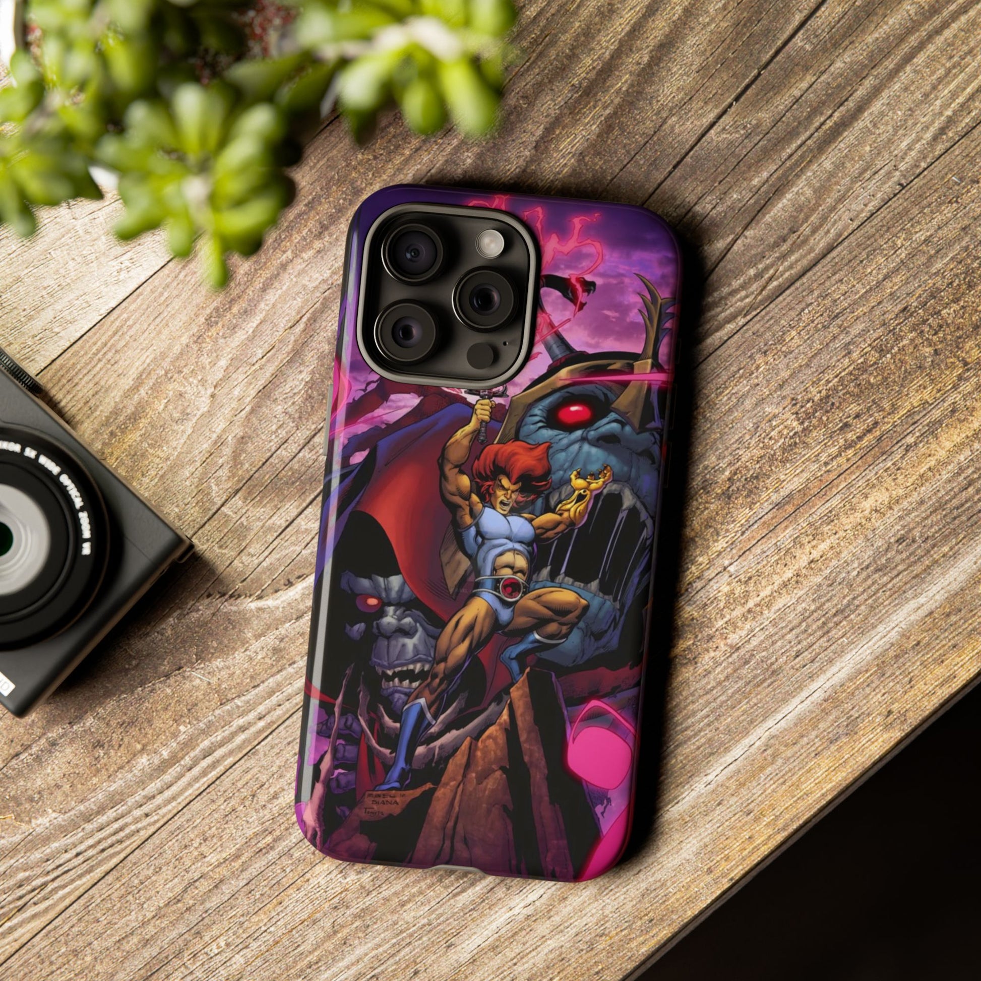 Thundercats Lion O x Mumra Tough Cases for iPhones, Samsung, and Pixel