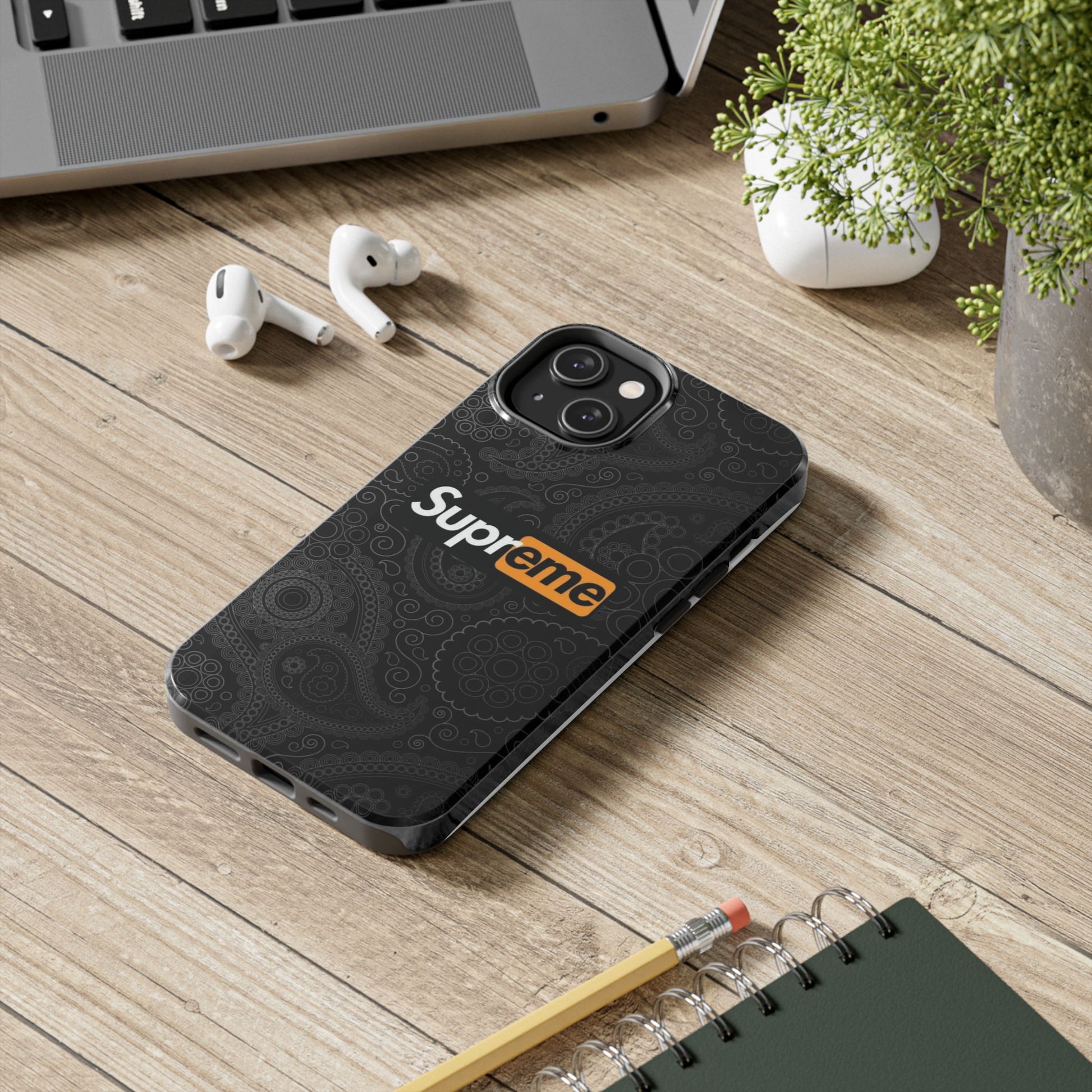 Supreme Themed Tough Phone Cases for Iphones & Samsung Phones