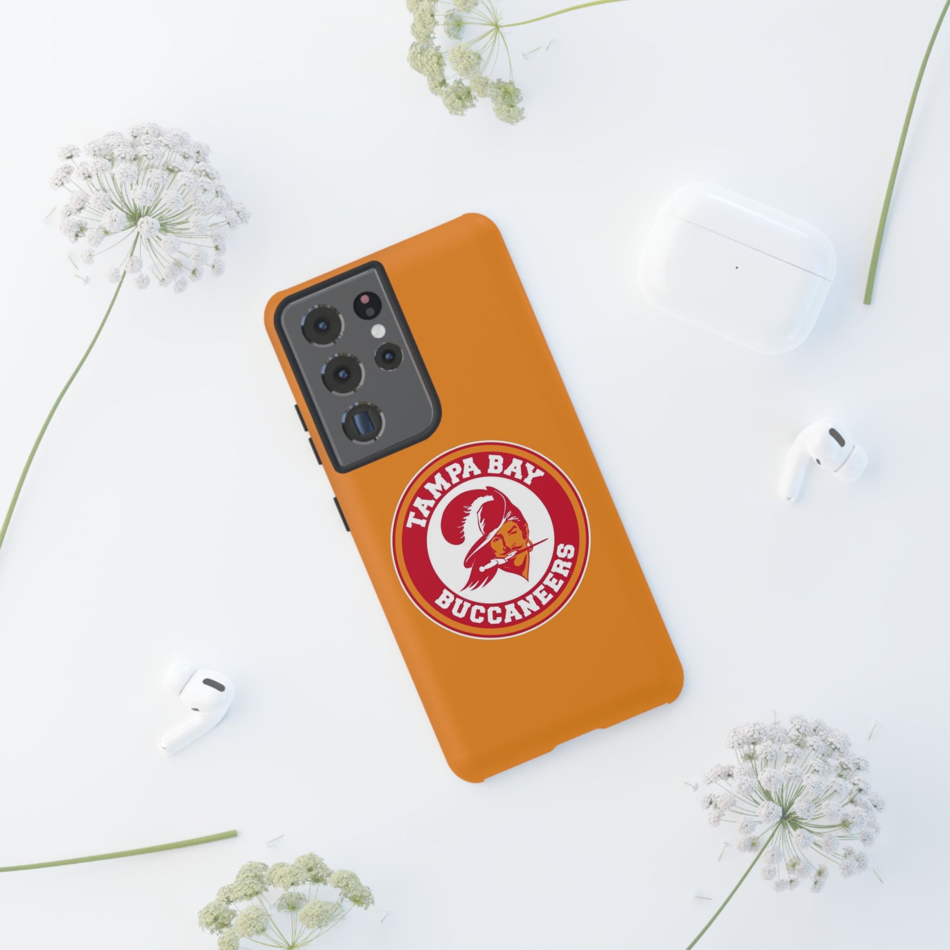 Classic Football Buccaneers Logo Tough Cases for iPhones, Samsung, and Pixel