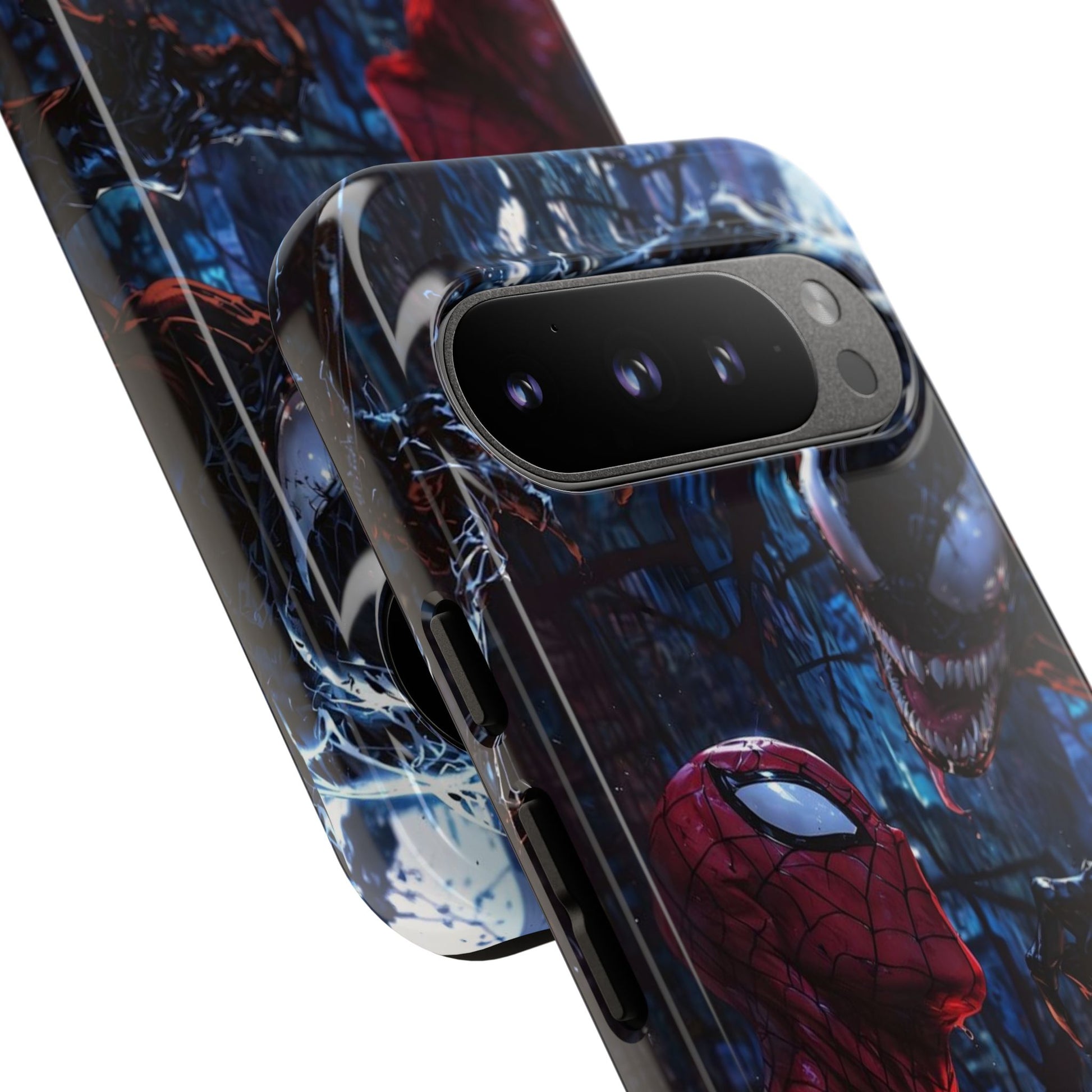 Venom x Spiderman Phone Case, Tough Cases for iPhones, Samsung, and Pixel
