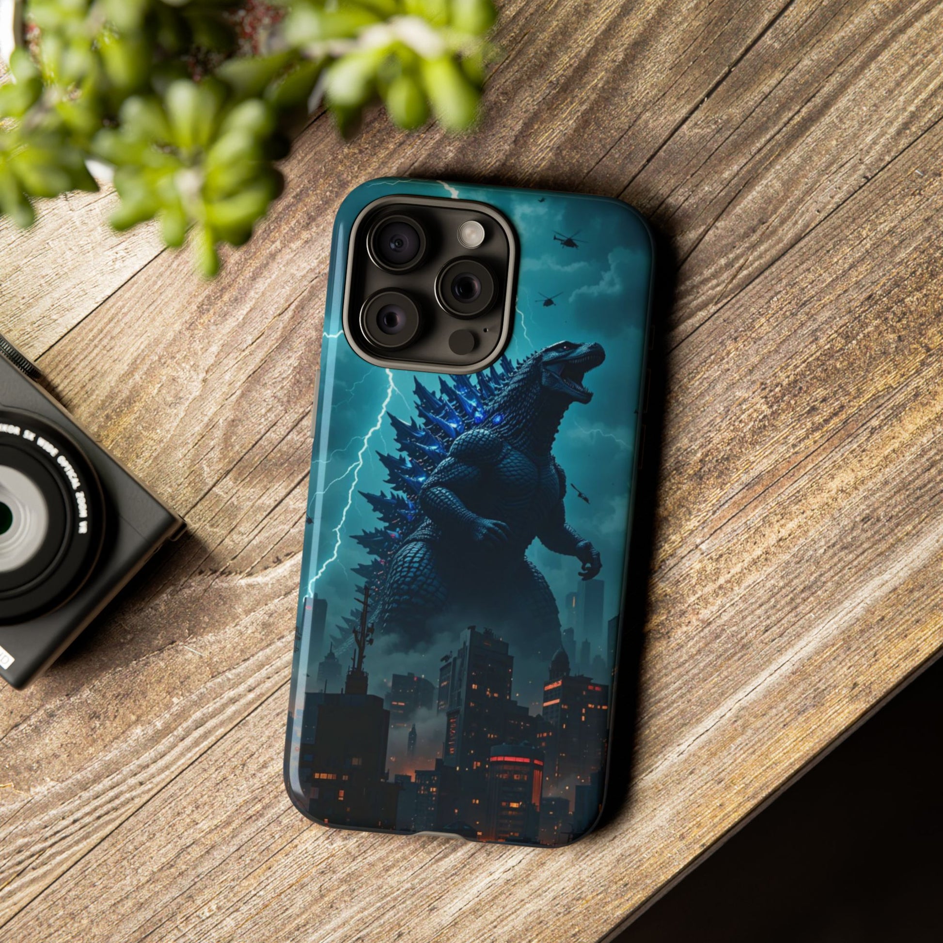Godzilla Phone Case, Tough Cases for iPhones, Samsung, and Pixel