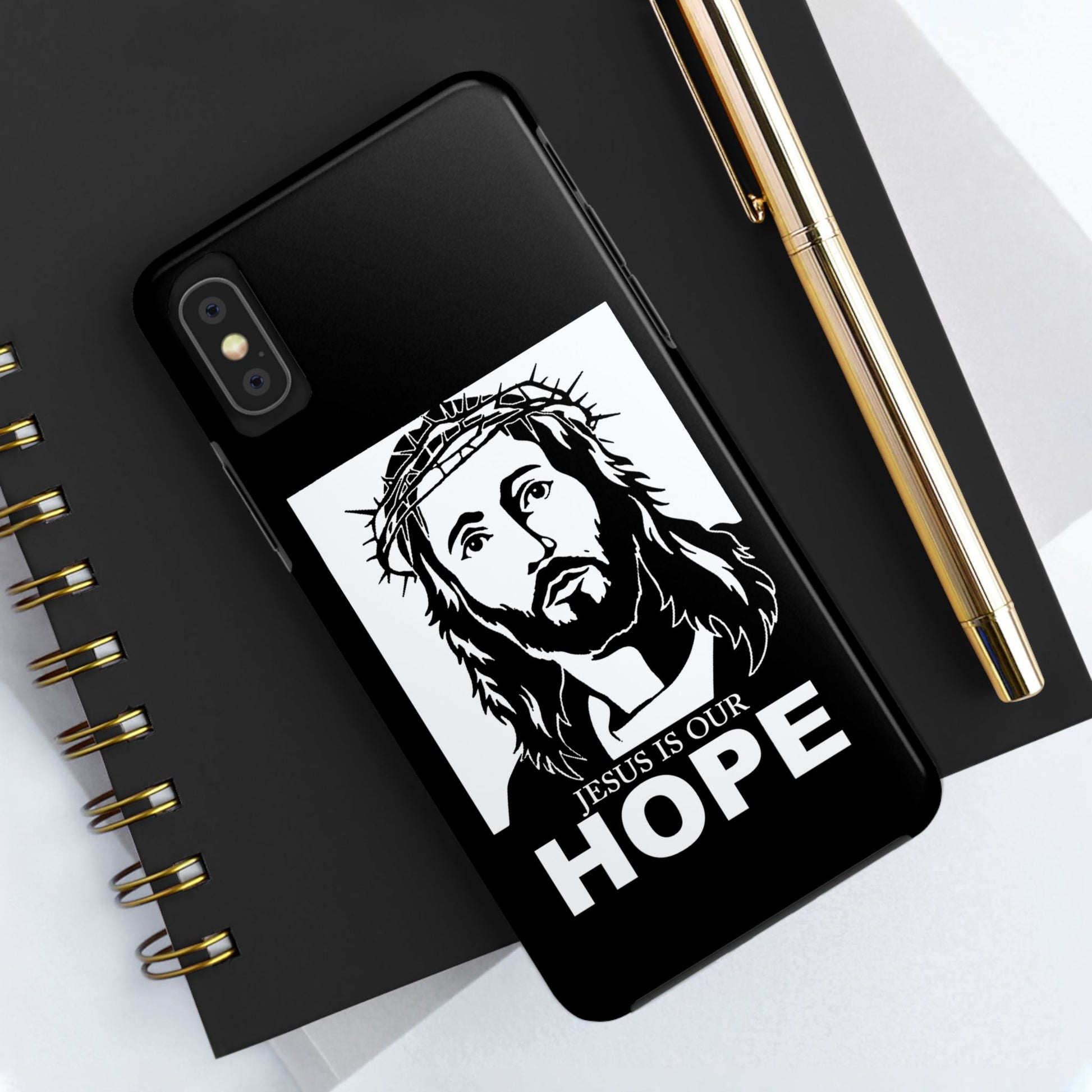 Jesus is Our Hope Christian Phone Cases for iPhones & Samsung Phones