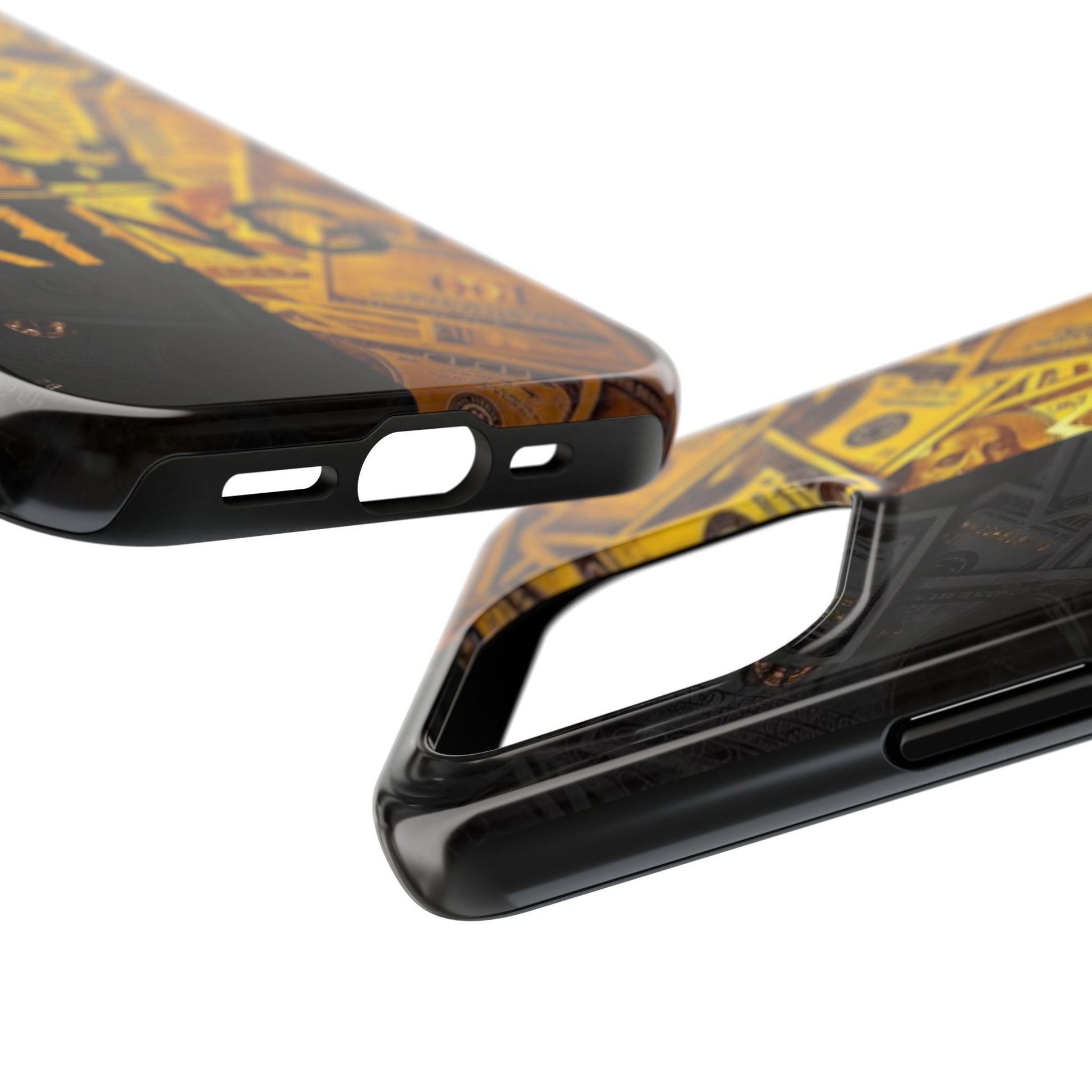 King of Money Urban Design Tough Phone Cases for Select iPhones & Samsung Phones