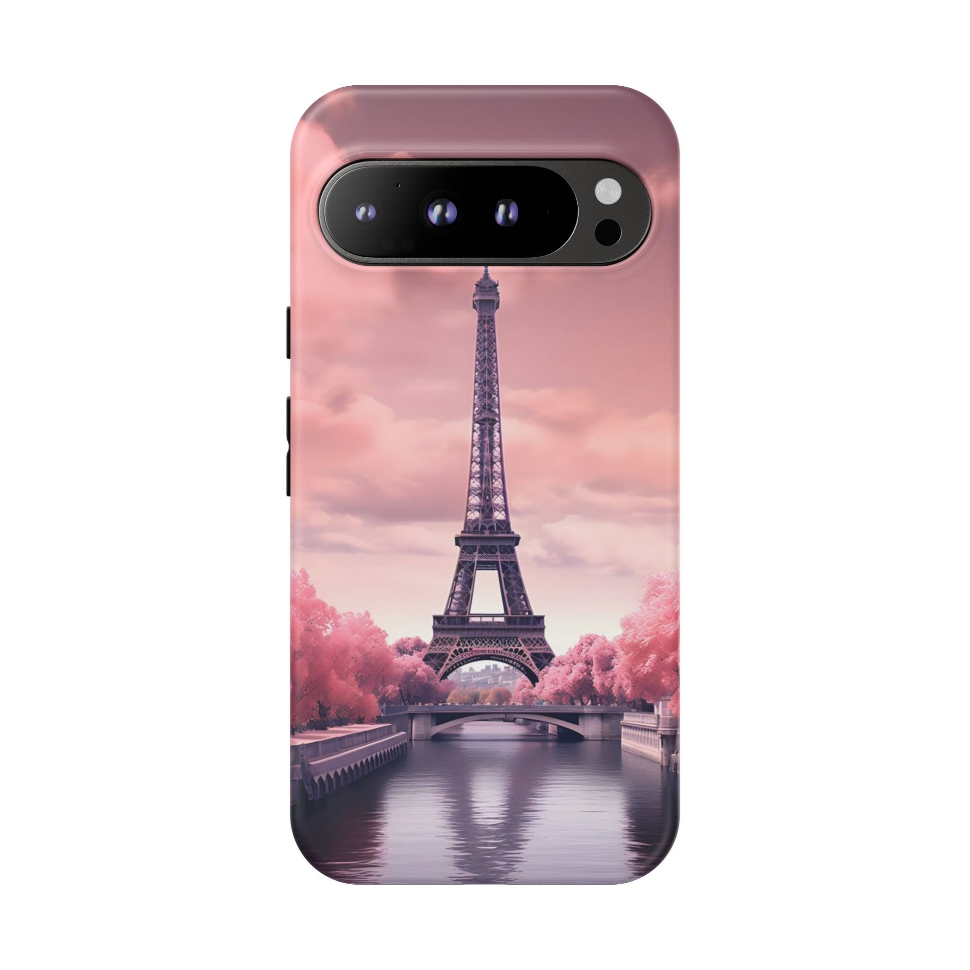Eiffel Tower Paris Tough Cases for iPhones, Samsung, and Pixel