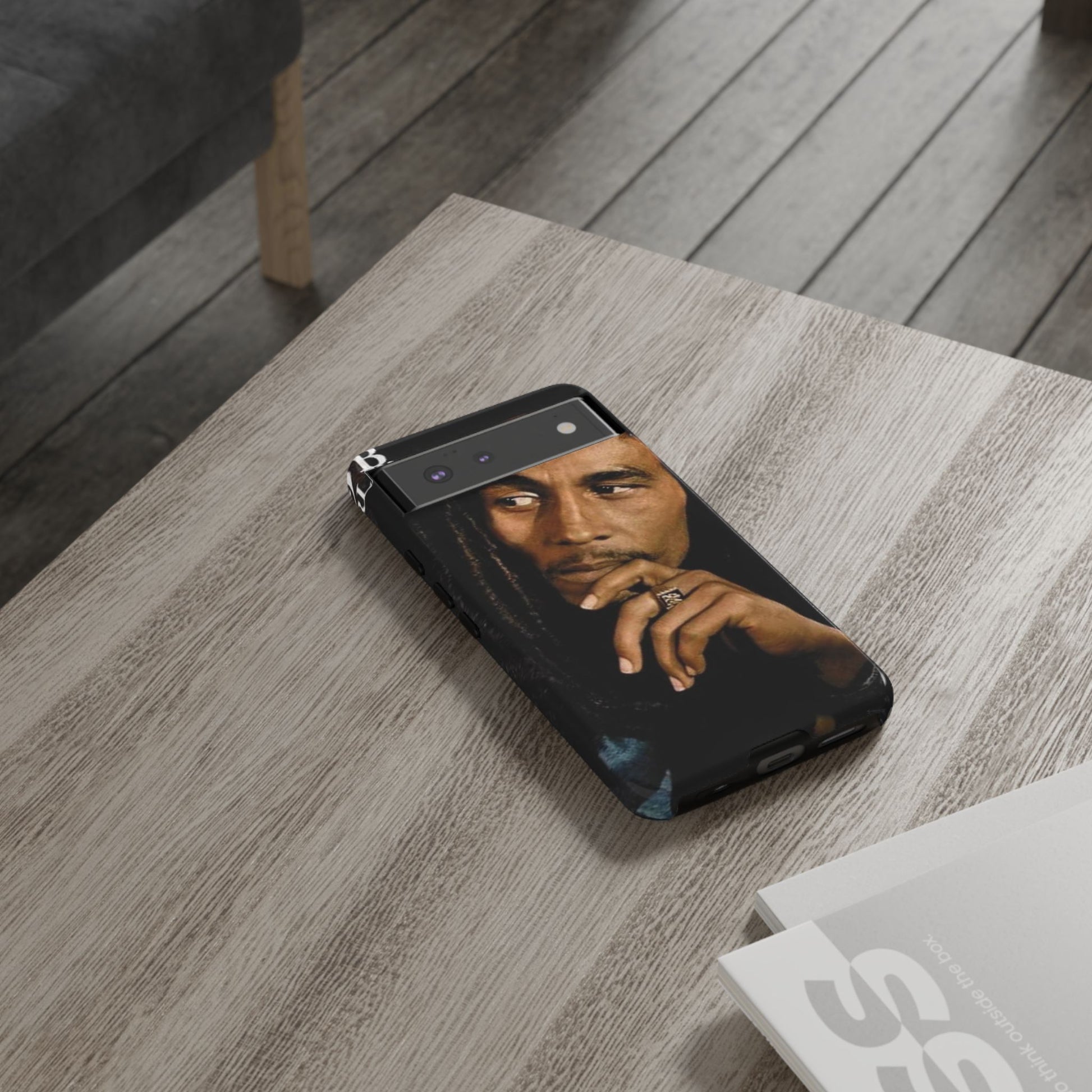 Marley Reggae Tough Cases for iPhones, Samsung, and Pixel