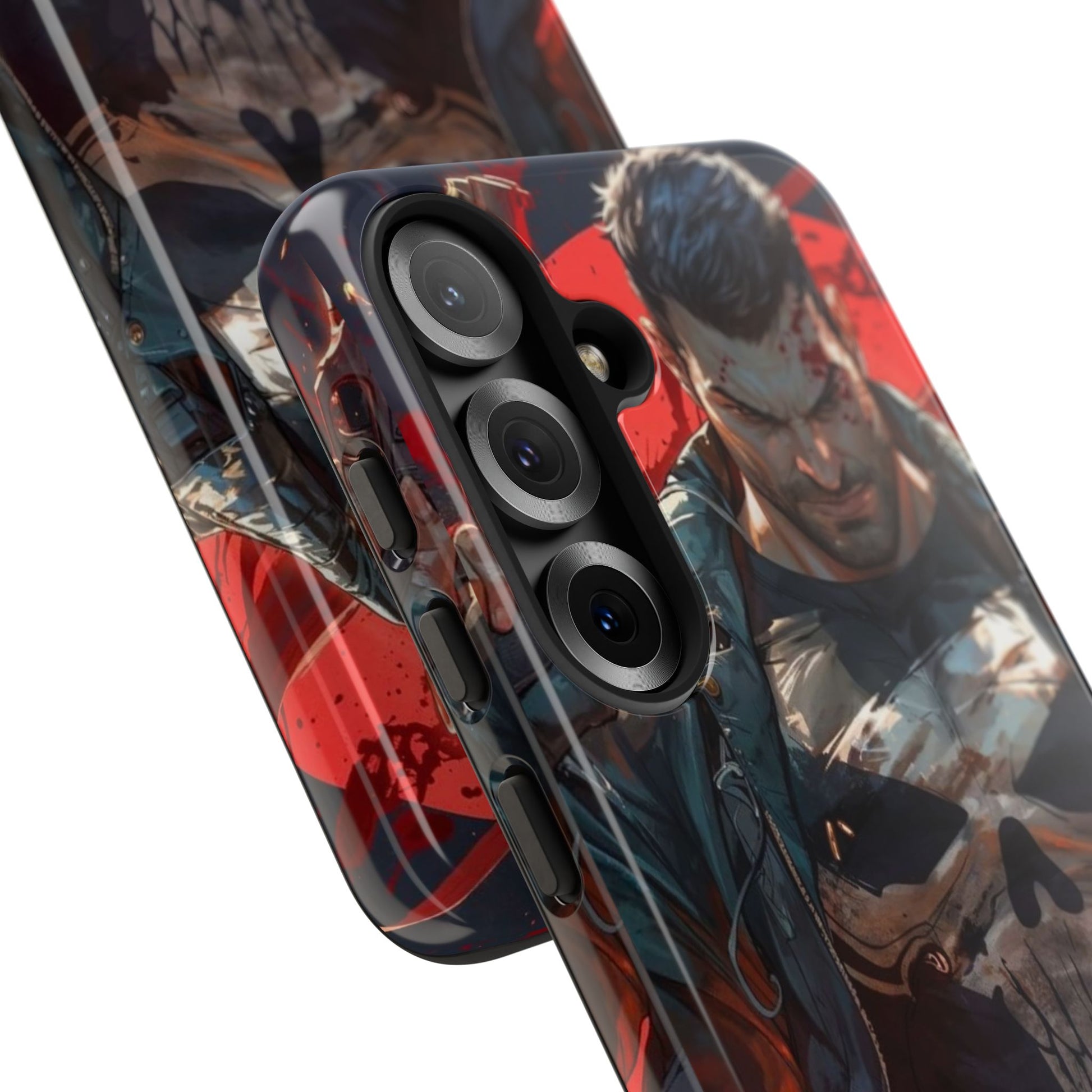 Punisher Tough Cases for iPhones, Samsung, and Pixel