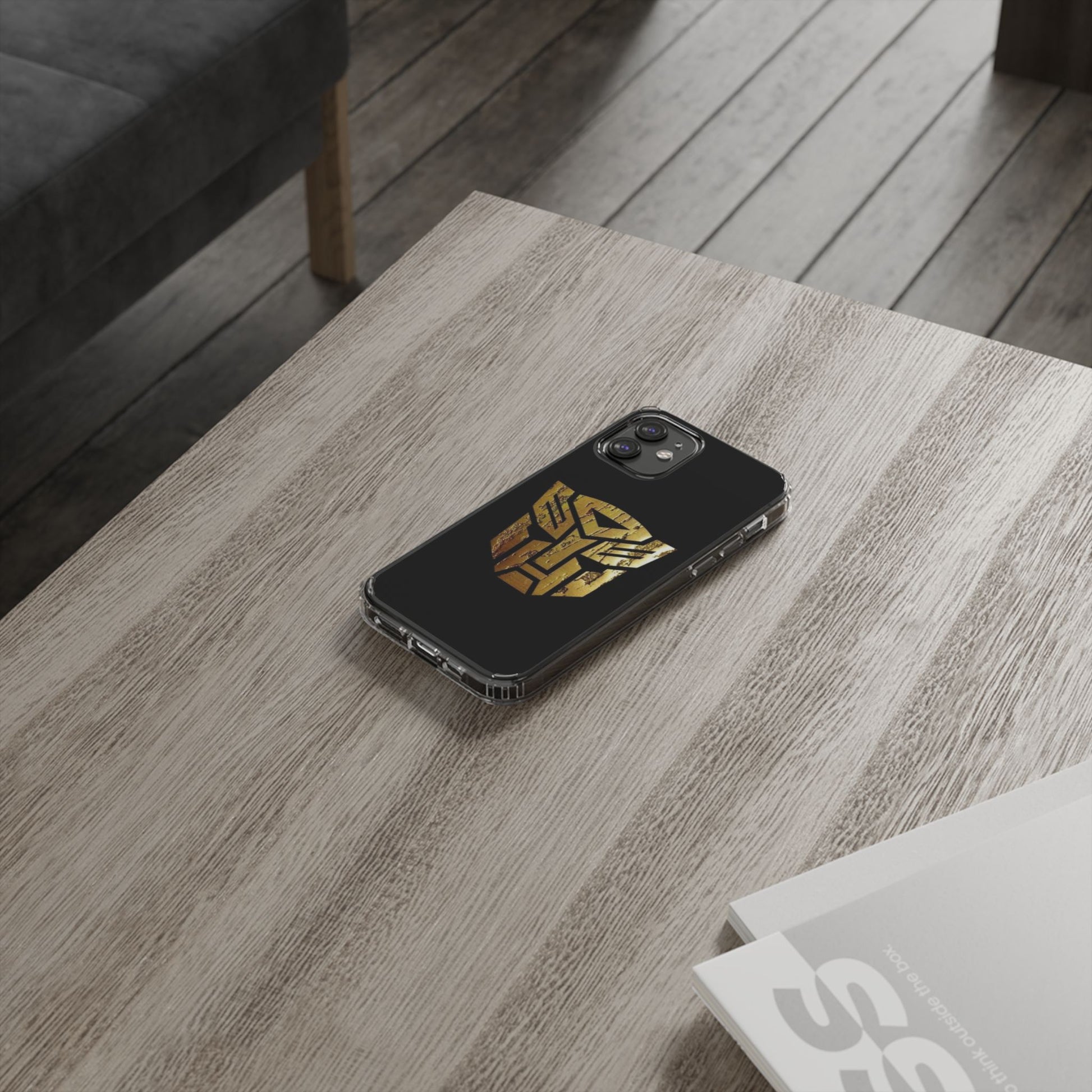 Phone Case, Autobot Logo Clear Case for iPhone and Samsung