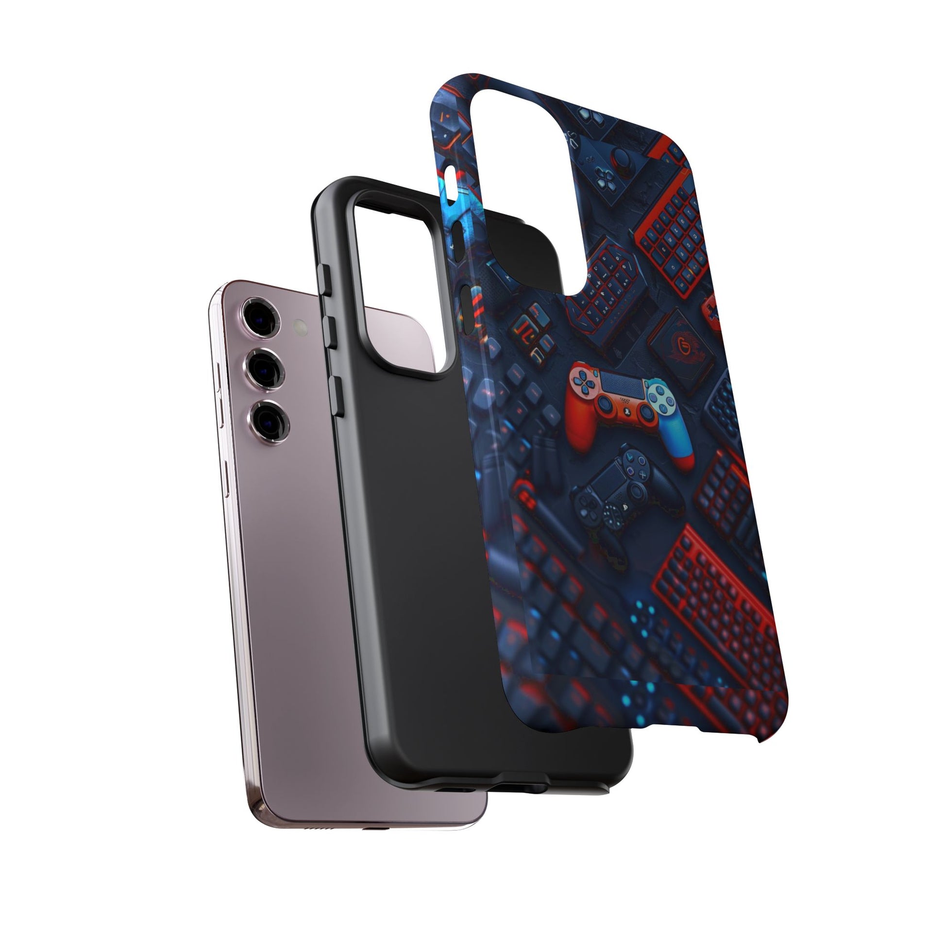 Gamer Themed Controllers Tough Cases for iPhones, Samsung, and Pixel
