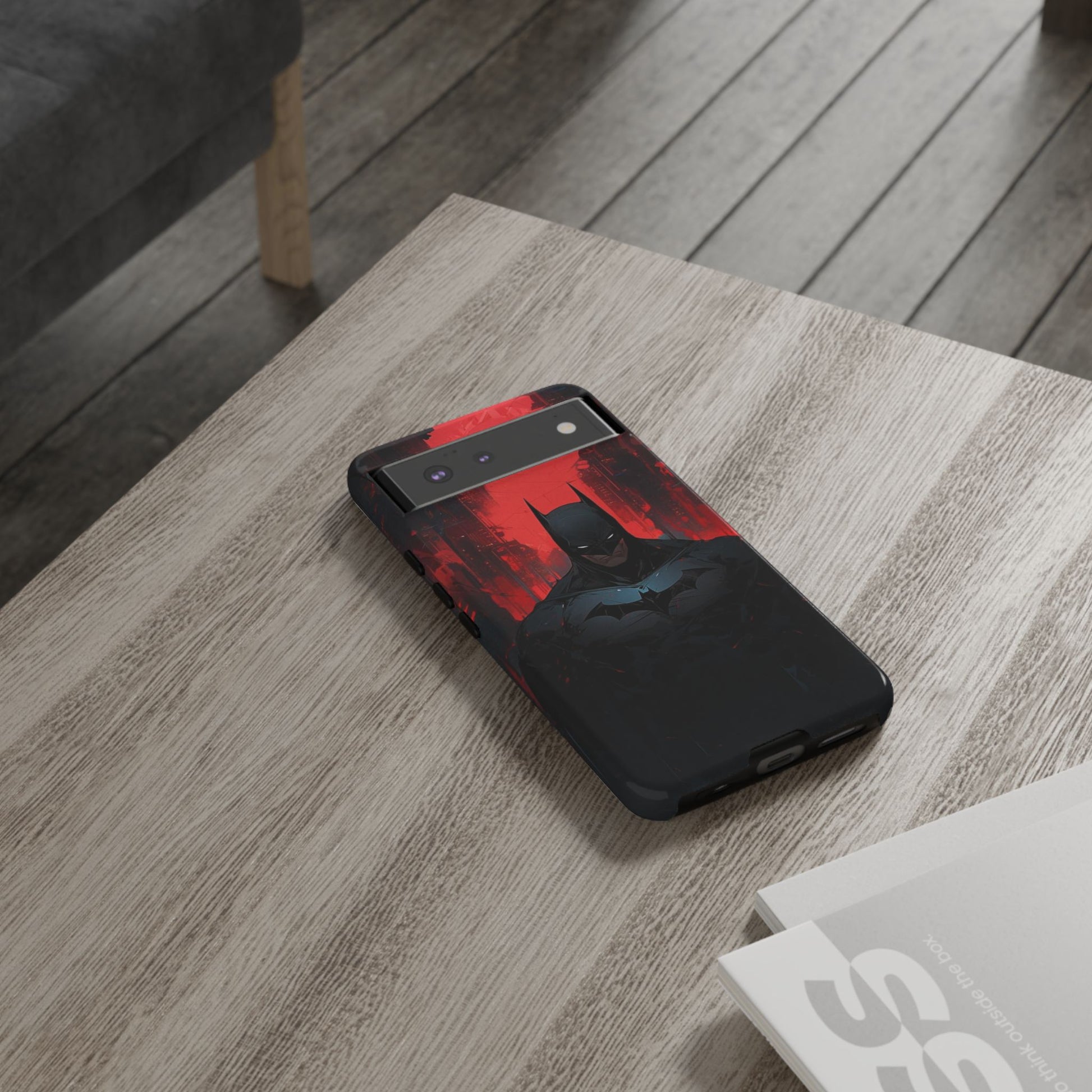 The Dark Knight Batman Tough Cases for iPhones, Samsung, and Pixel