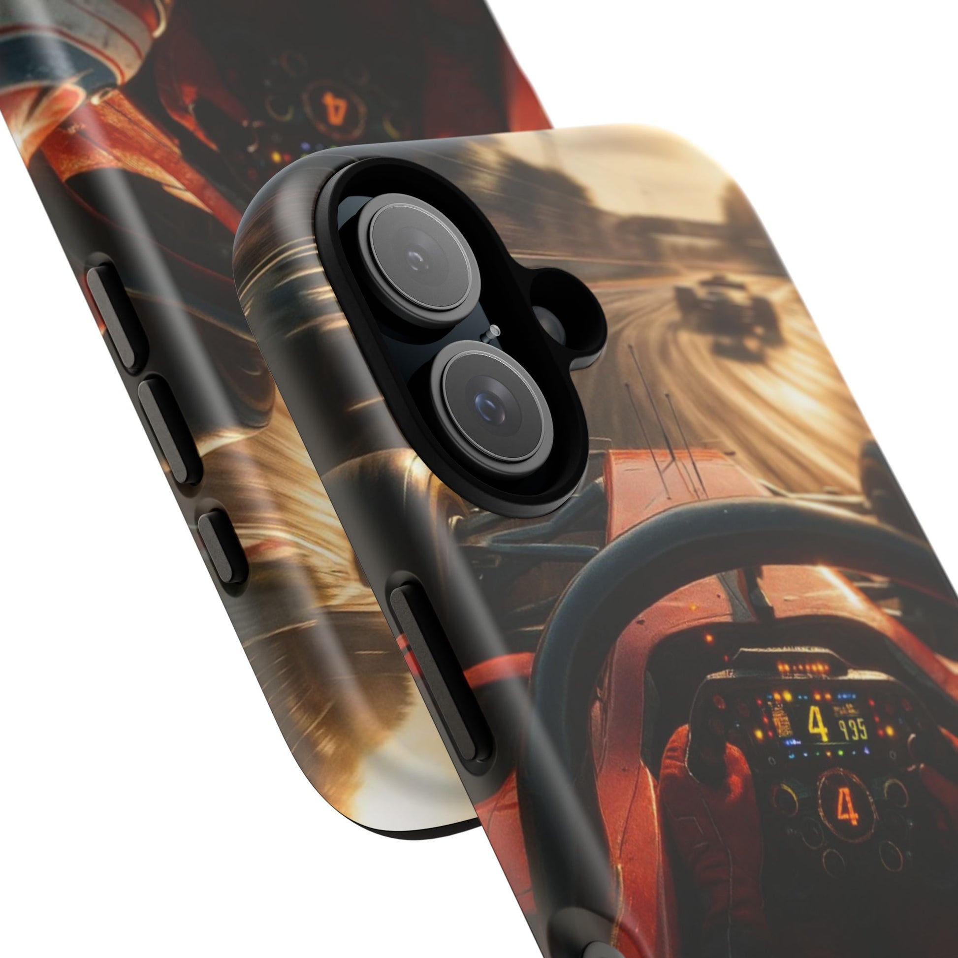 Formula 1 Cockpit Phone Case, Tough Cases for iPhones, Samsung, and Pixel