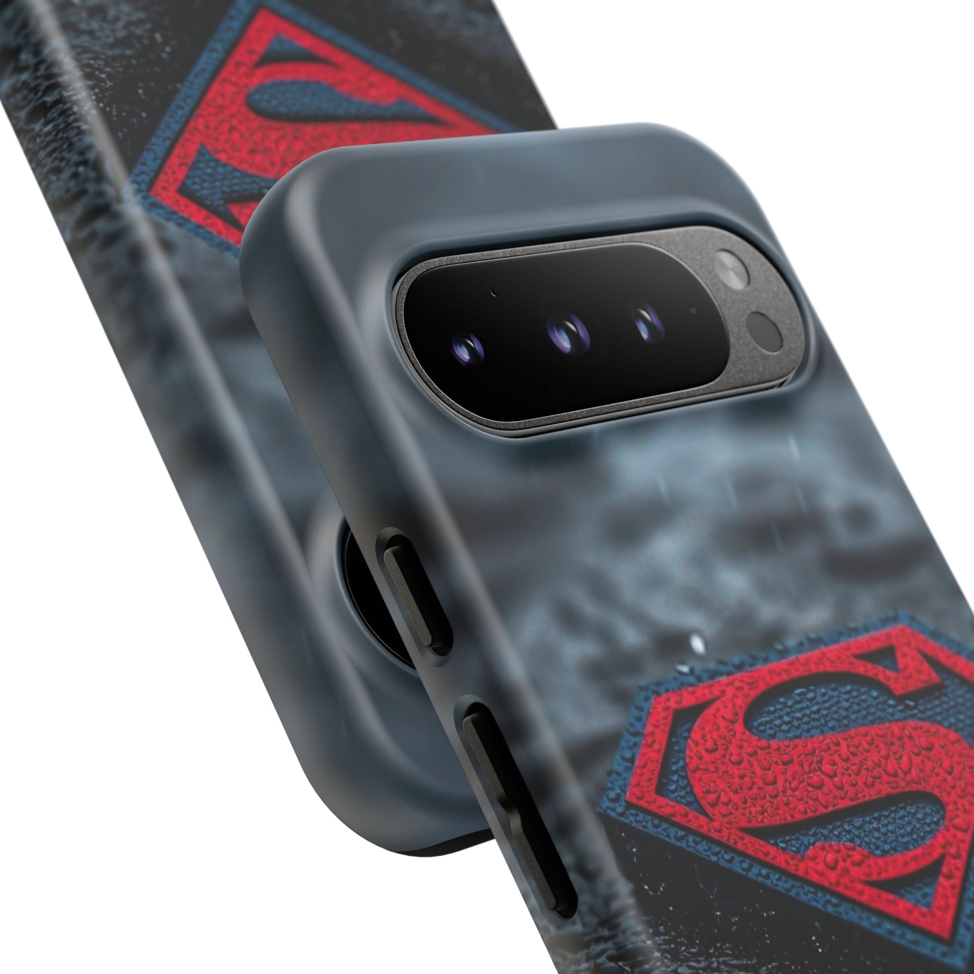 Superman Logo Tough Cases for iPhones, Samsung, and Pixel