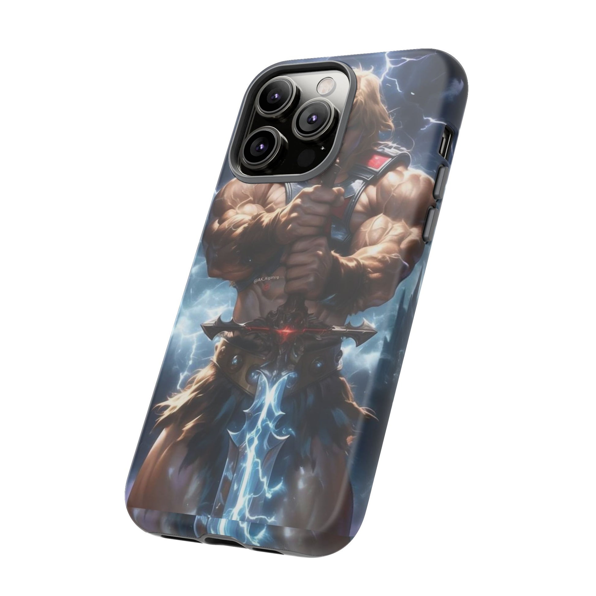 He-Man Masters of the Universe Tough Cases for iPhones, Samsung, and Pixel