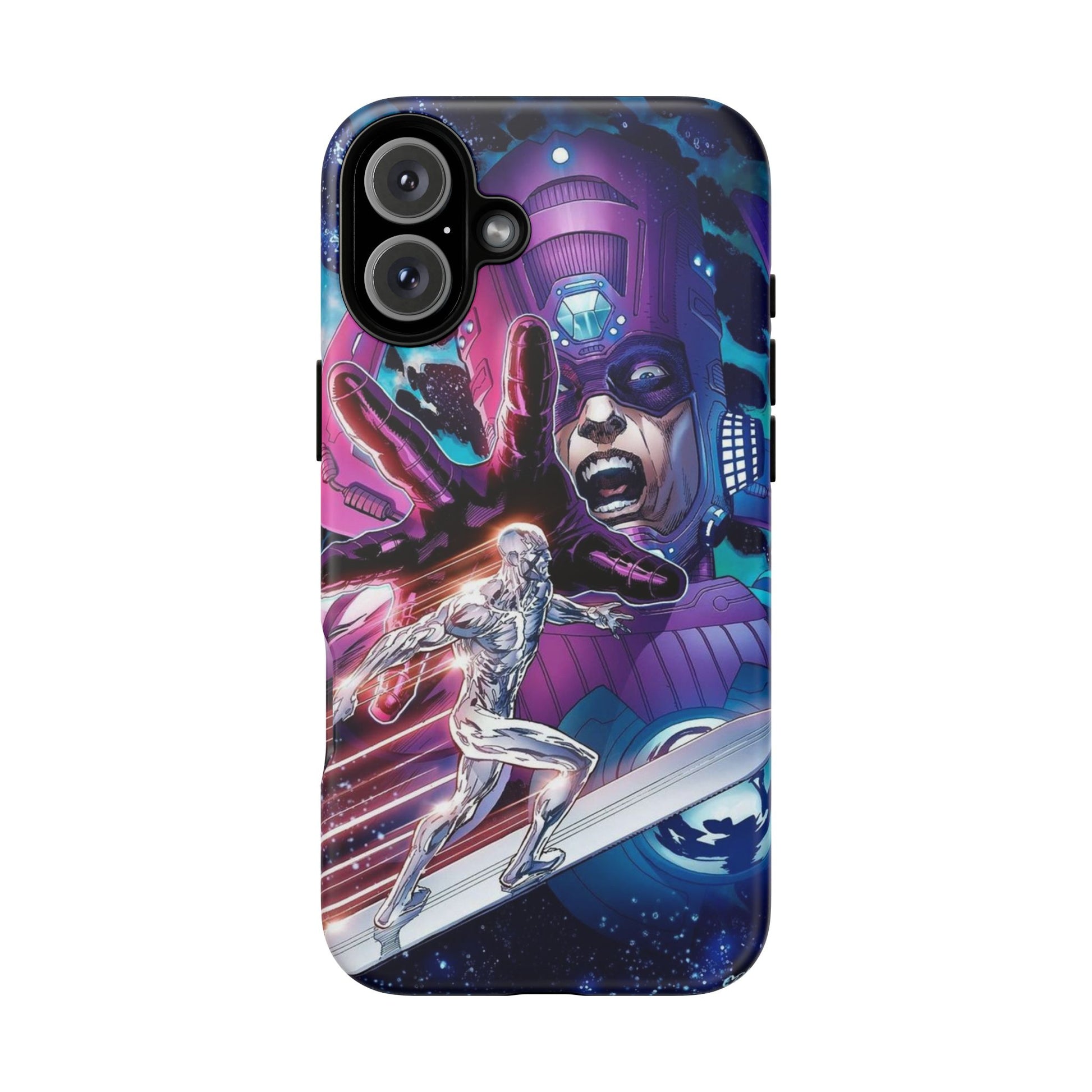 Galactus x Silver Surfer Marvel Phone Case, Tough Cases for iPhones, Samsung, and Pixel