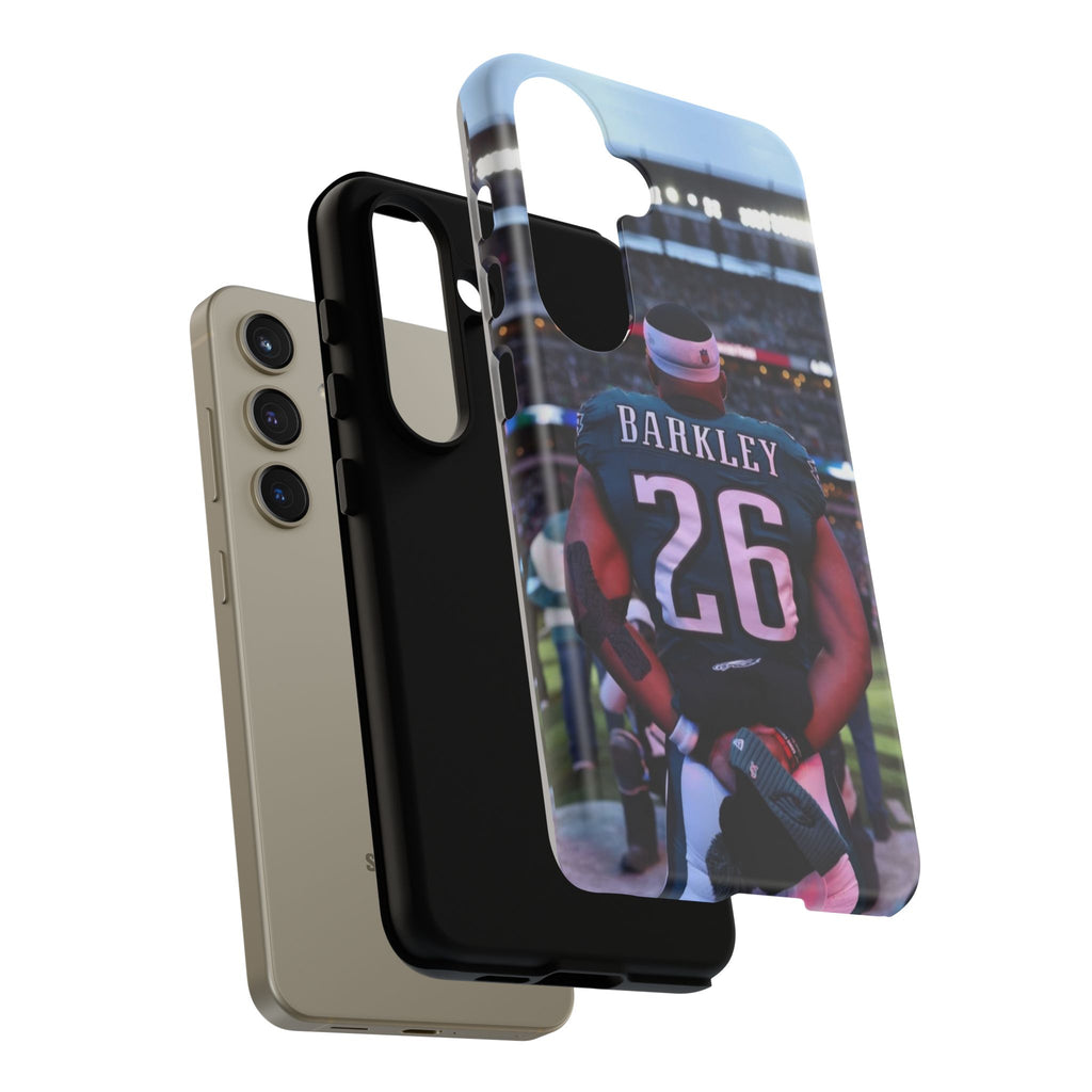 Eagles Football Saquon Barkley Tough Cases for iPhones, Samsung, and Pixel