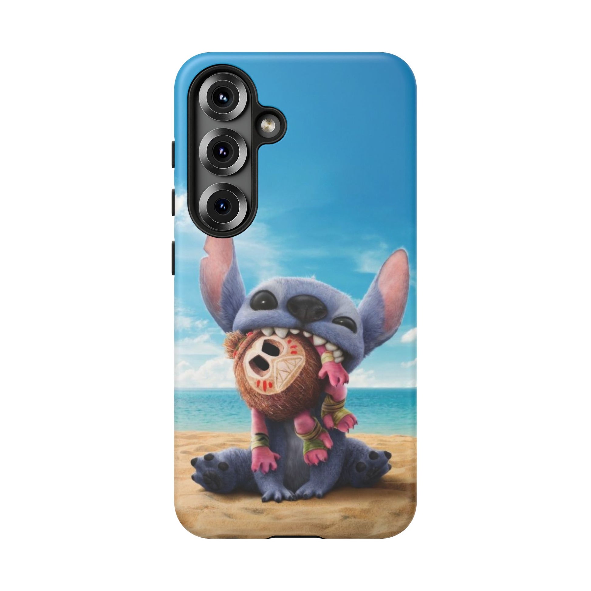 Stitch Beach Sunset Landscape Phone Case for iPhone, Samsung Galaxy, & Pixel Phones