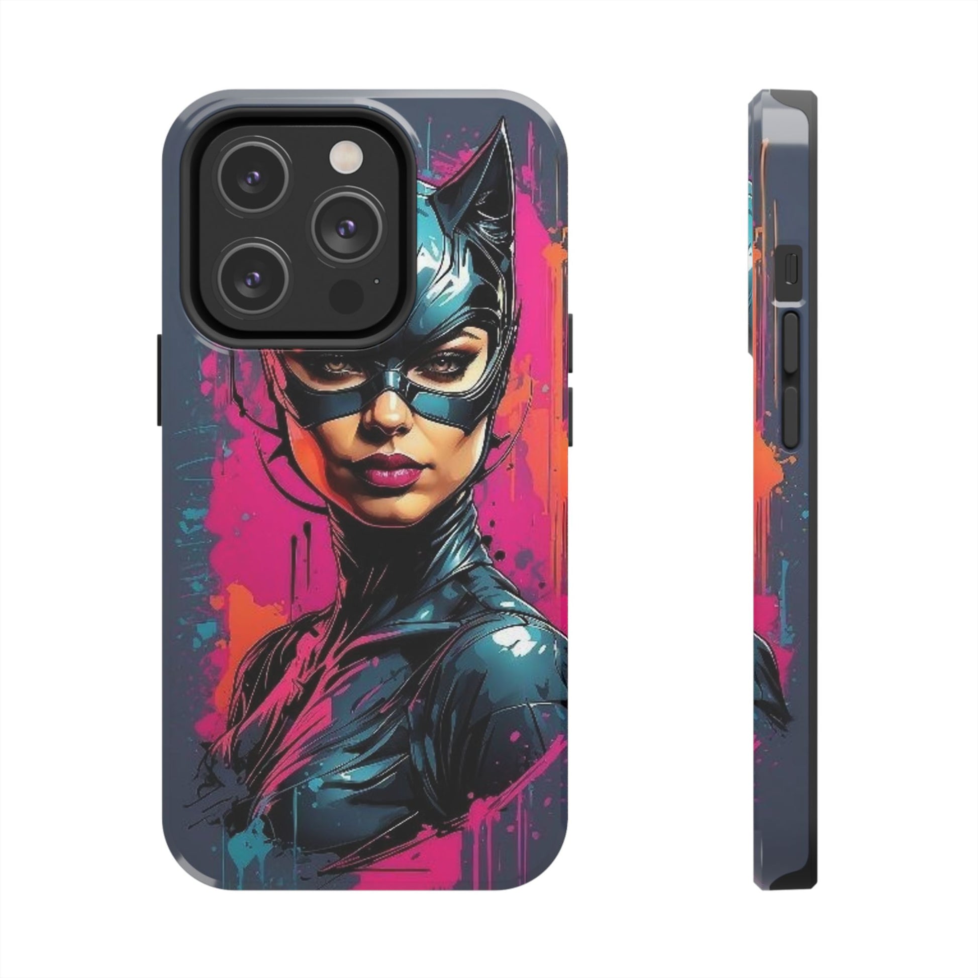 Catwoman Comic Book Villain Theme Phone Cases for Iphones & Samsung Phones