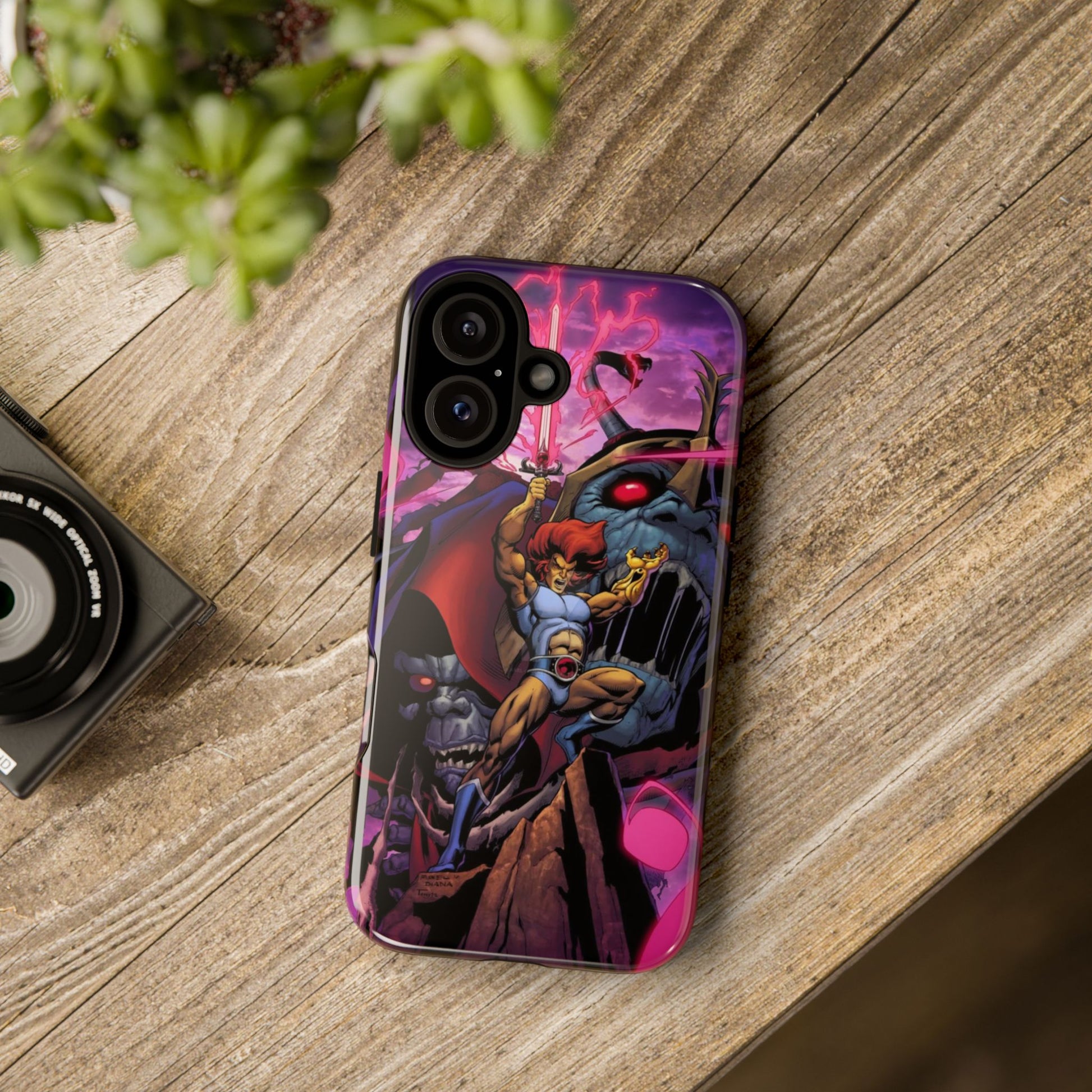 Thundercats Lion O x Mumra Tough Cases for iPhones, Samsung, and Pixel