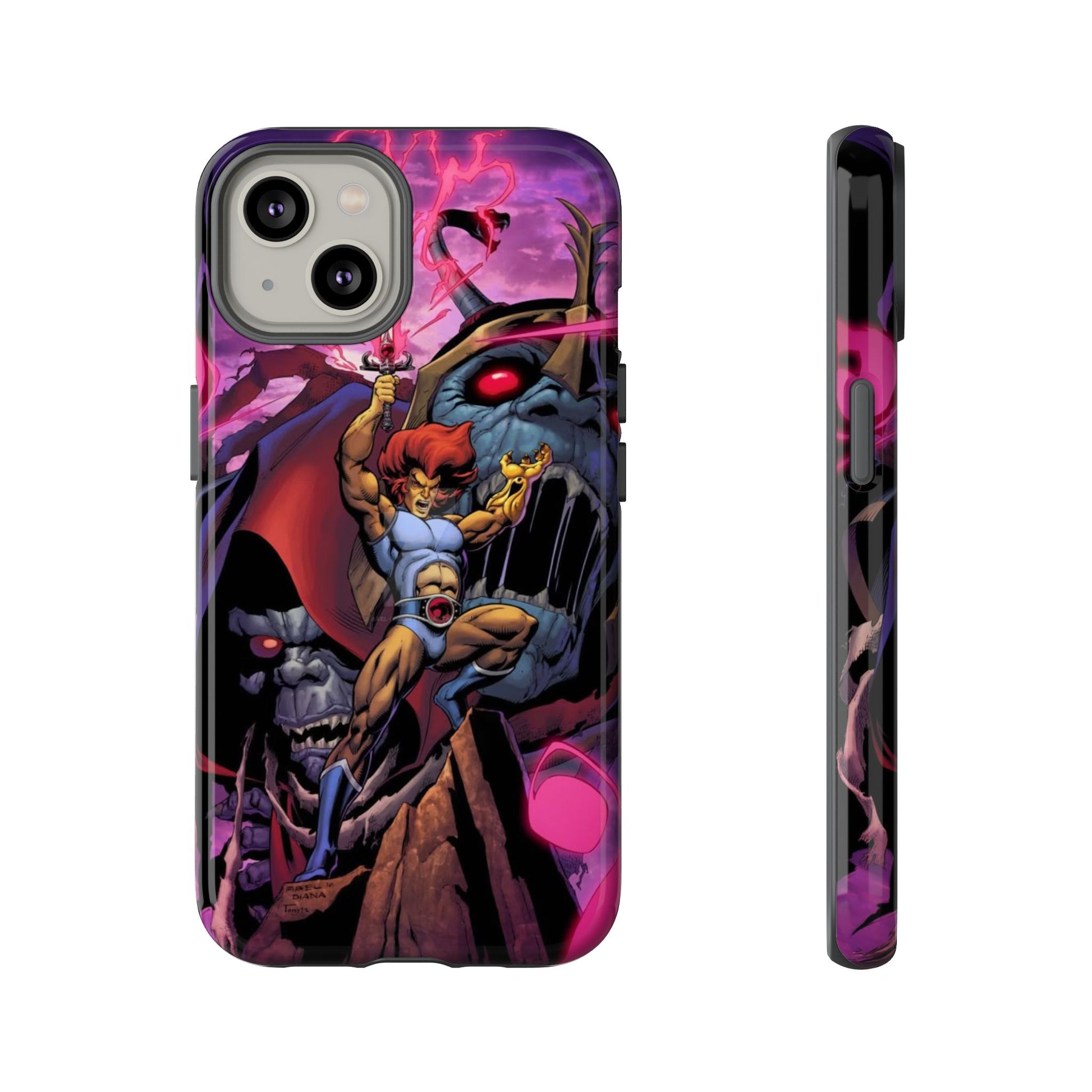 Thundercats Lion O x Mumra Tough Cases for iPhones, Samsung, and Pixel