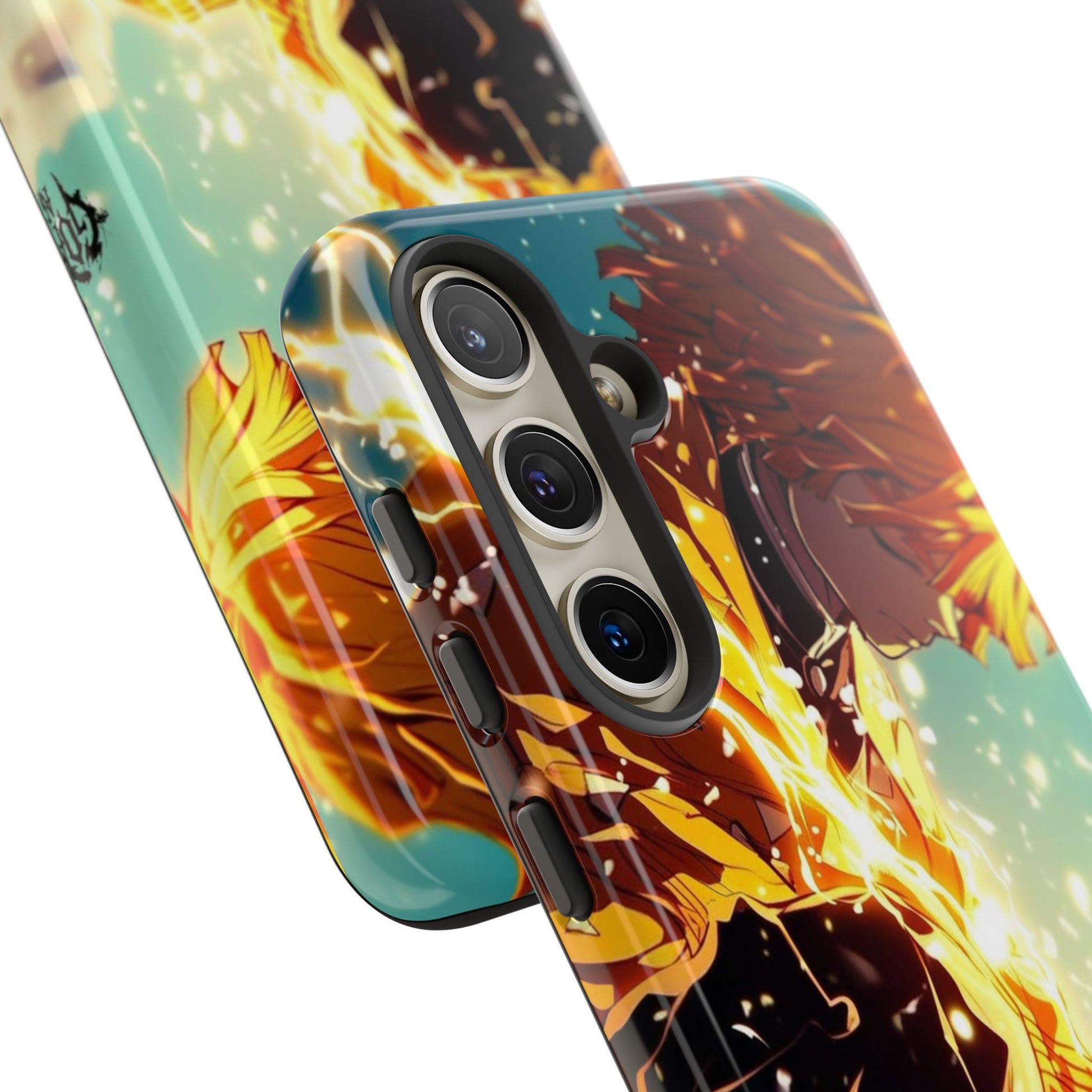Demon Slayer Zenitsu Anime Theme Phone Case, Tough Cases for iPhones, Samsung, and Pixel