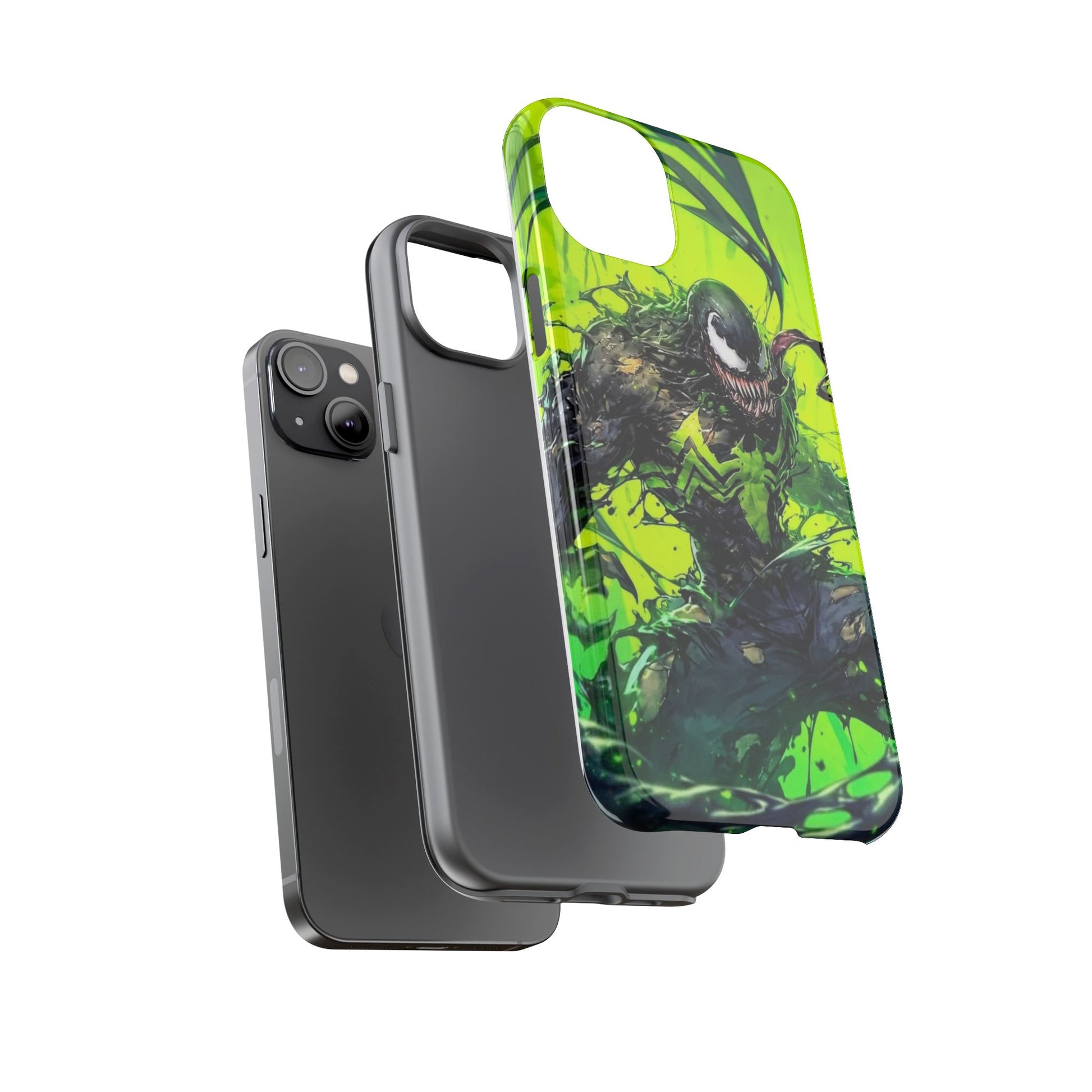 Evil Venom Phone Case, Tough Cases, Marvel Comics Phone for iPhones, Samsung, and Pixel
