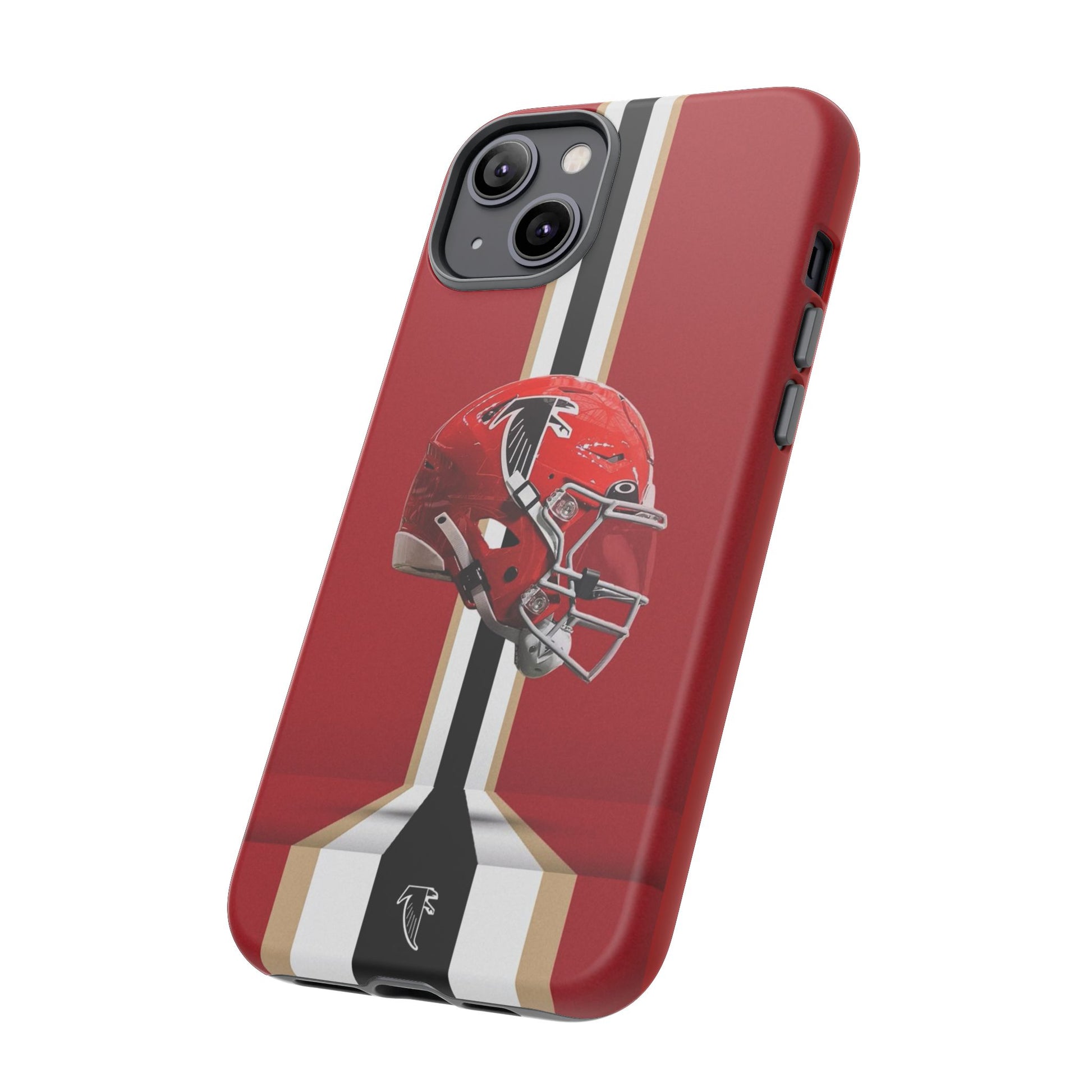 Atlanta Falcons Football Helmet Logo Tough Cases for iPhones, Samsung, and Pixel