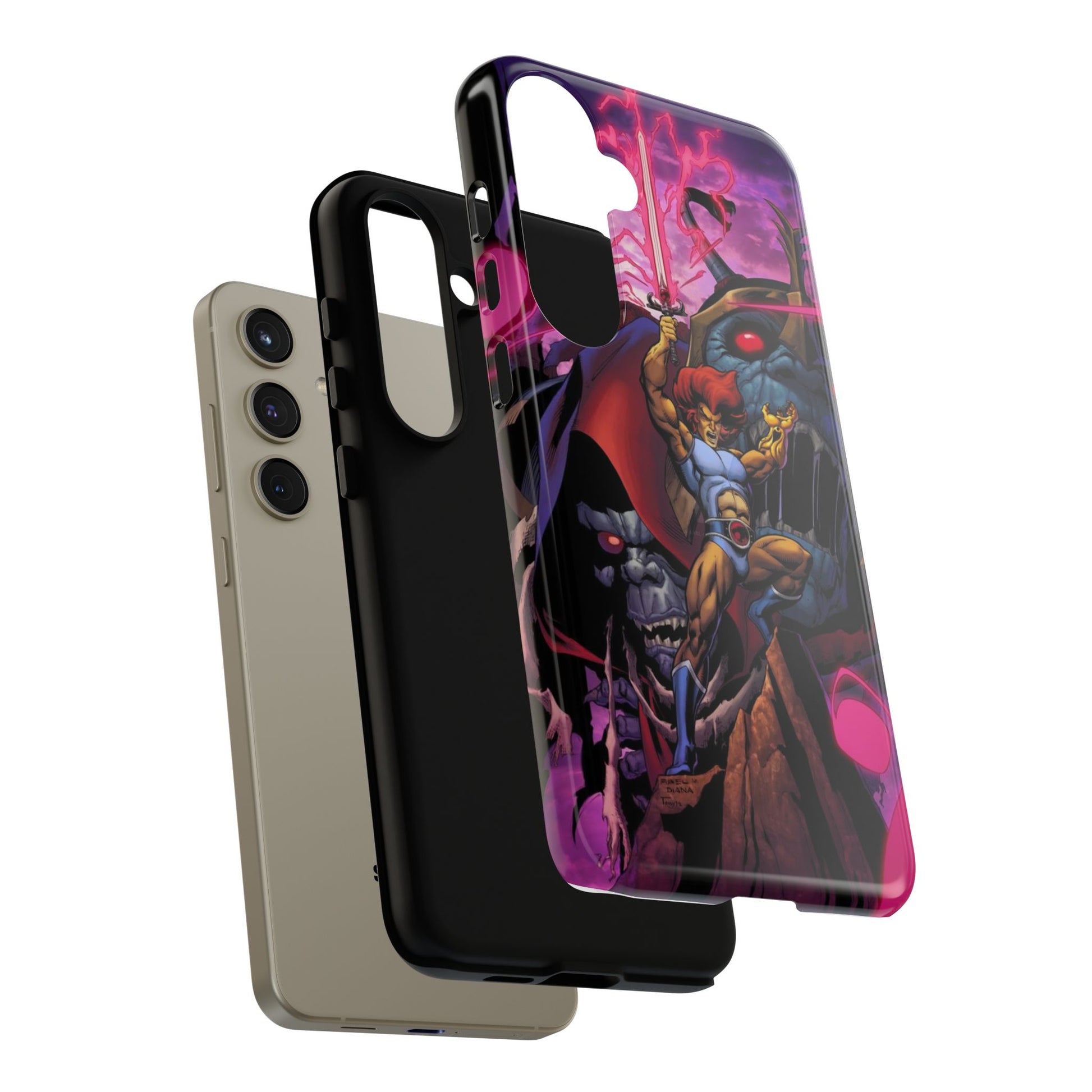 Thundercats Lion O x Mumra Tough Cases for iPhones, Samsung, and Pixel