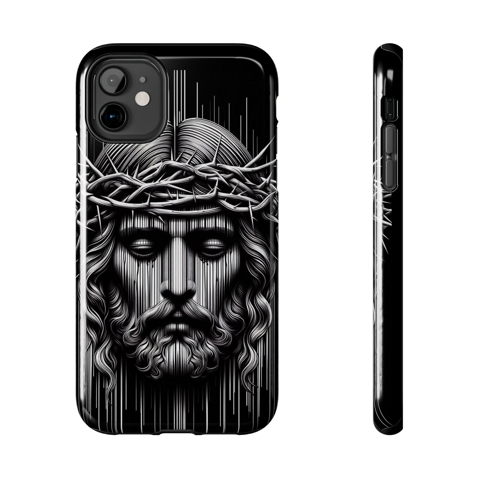 Jesus The King Crown Christian Phone Cases for iPhones & Samsung Phones