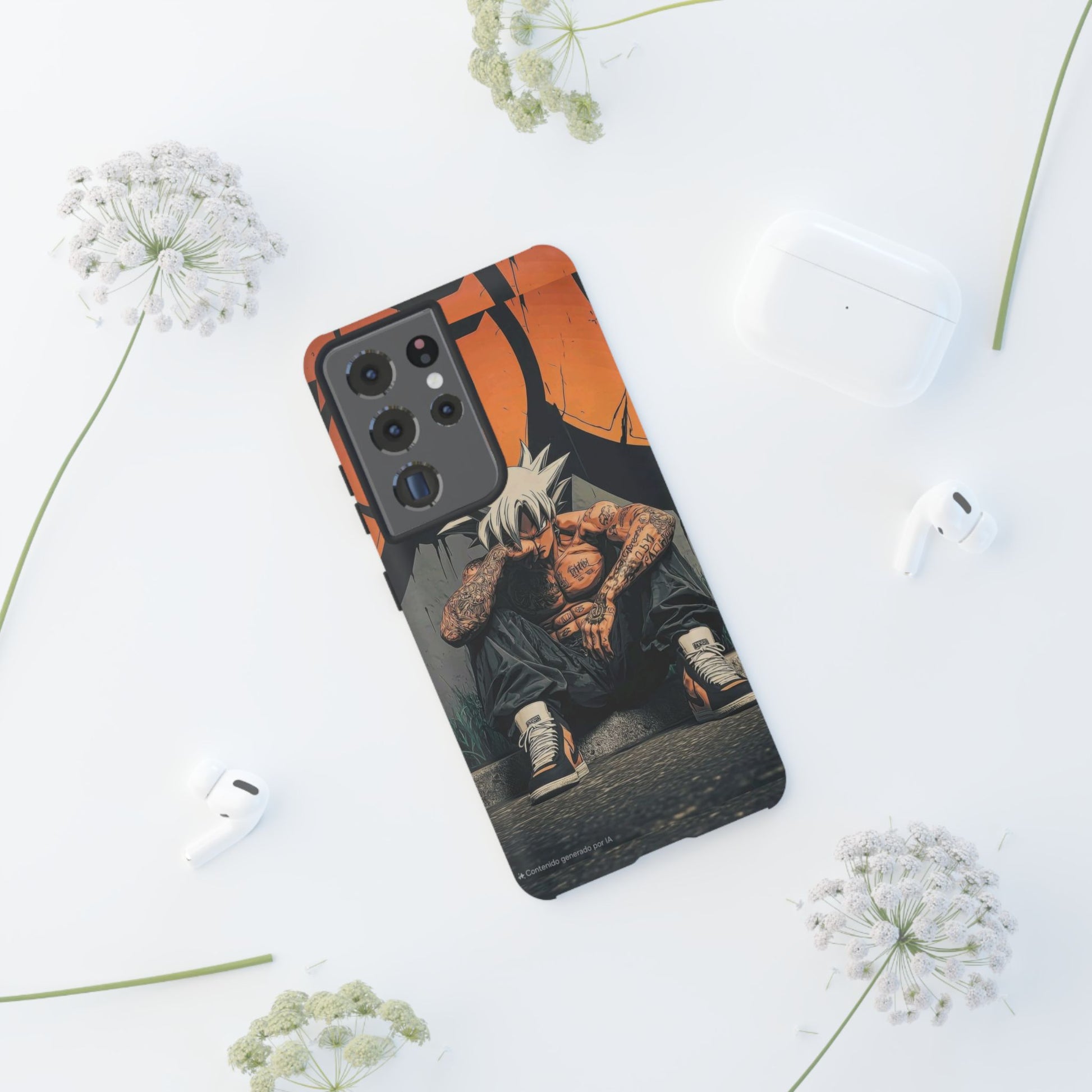 Anime DBZ Thug Tough Cases for iPhones, Samsung, and Pixel