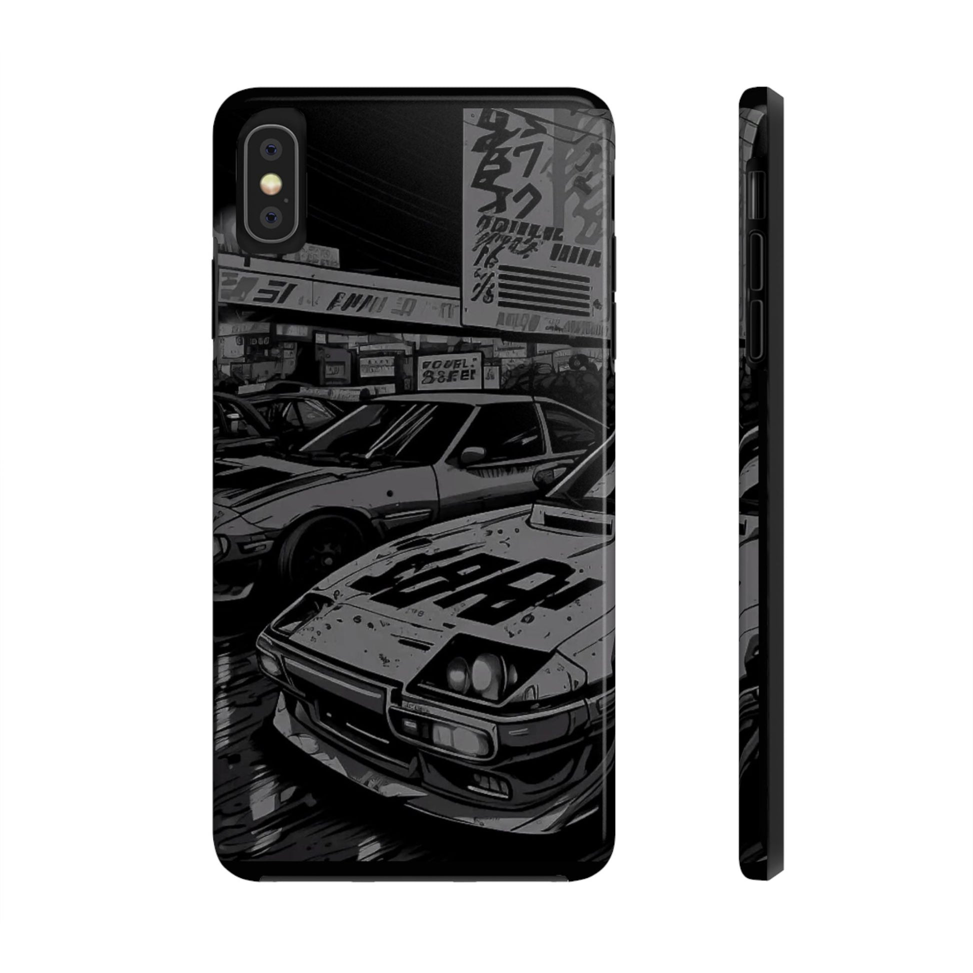Street Racers Drift Style Tough Phone Cases for Iphones & Samsung Durable