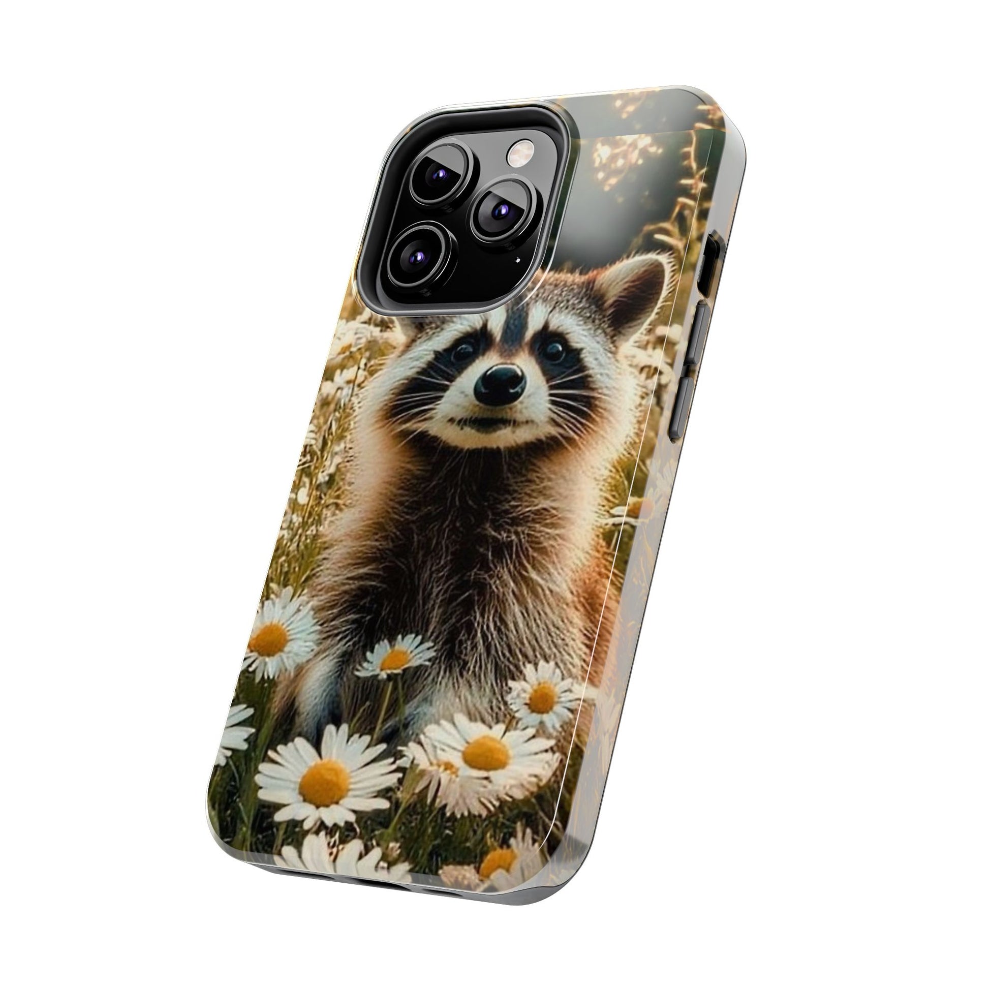 Cute Raccoon Theme Phone Cases for iPhones & Samsung Phones