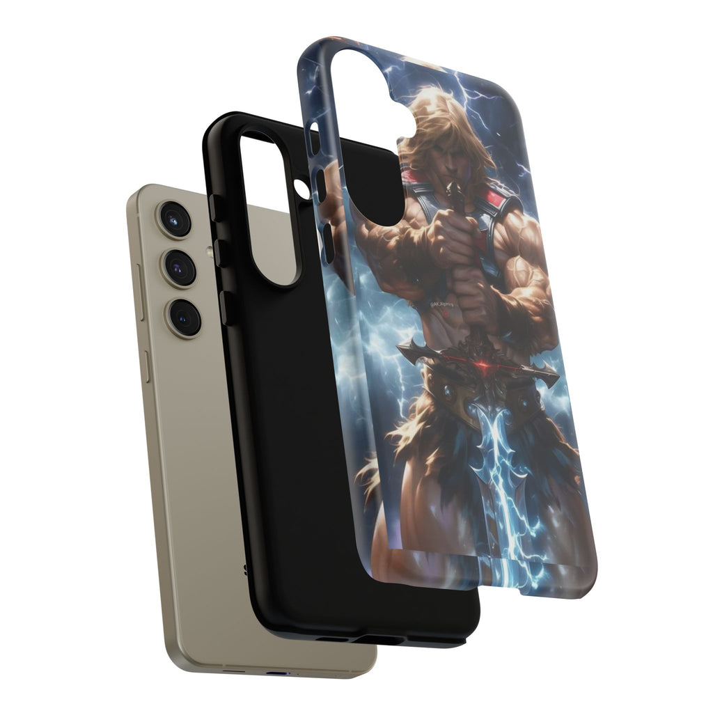 He-Man Masters of the Universe Tough Cases for iPhones, Samsung, and Pixel
