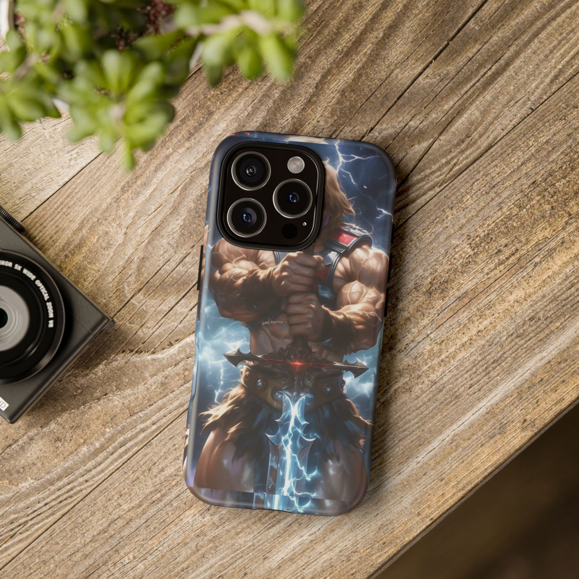 He-Man Masters of the Universe Tough Cases for iPhones, Samsung, and Pixel
