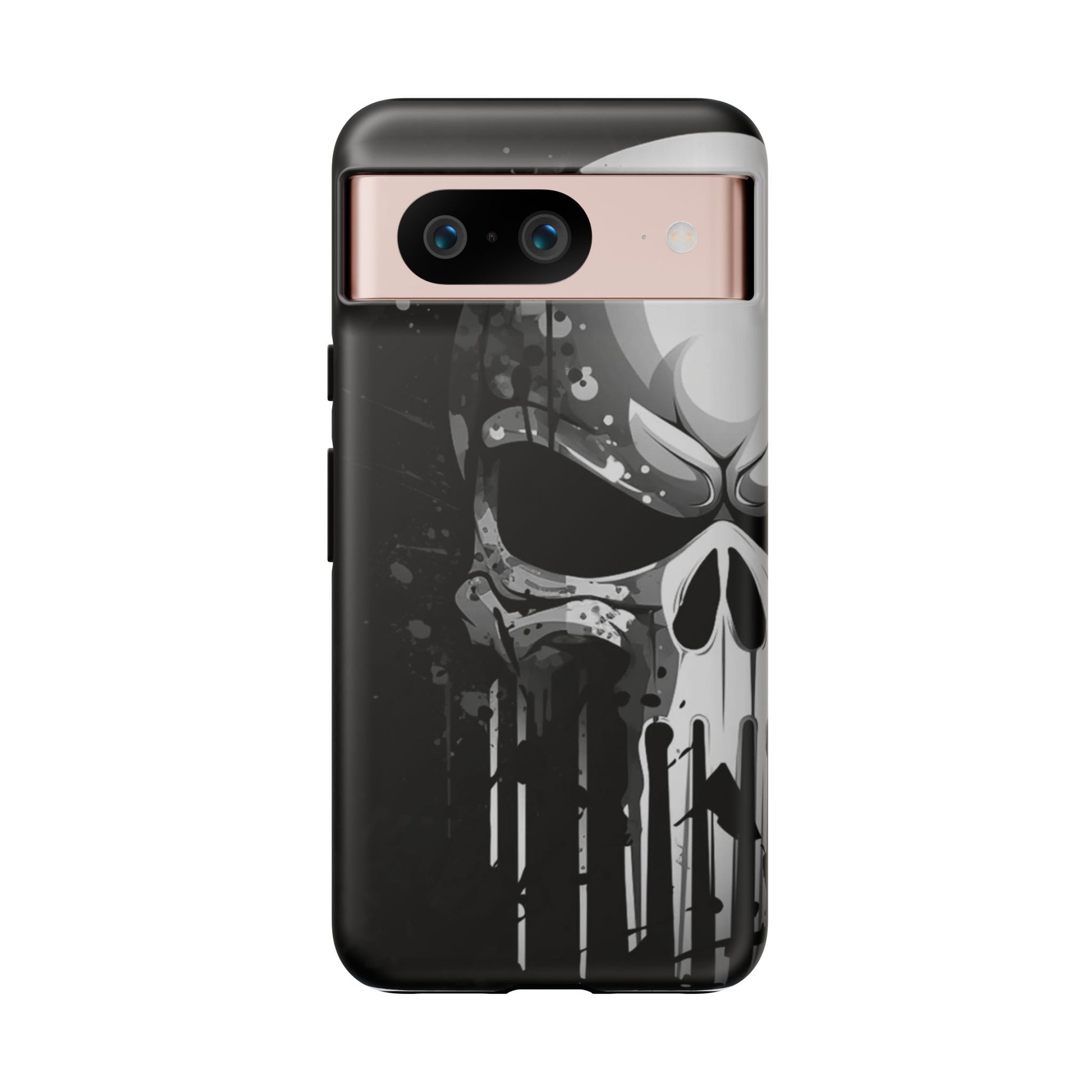 Punisher Skull Tough Cases for iPhones, Samsung, and Pixel