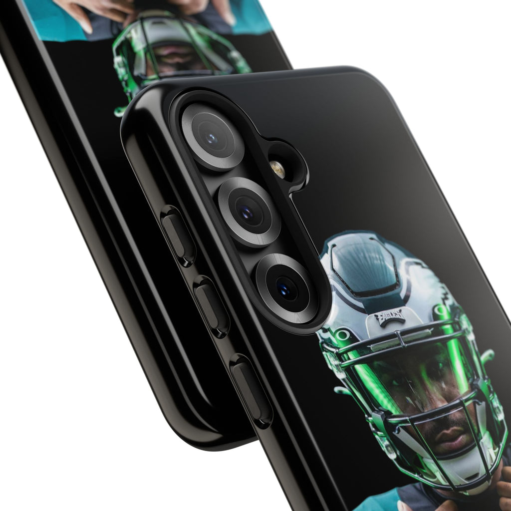 Eagles Football Jalen Hurts Tough Cases for iPhones, Samsung, and Pixel
