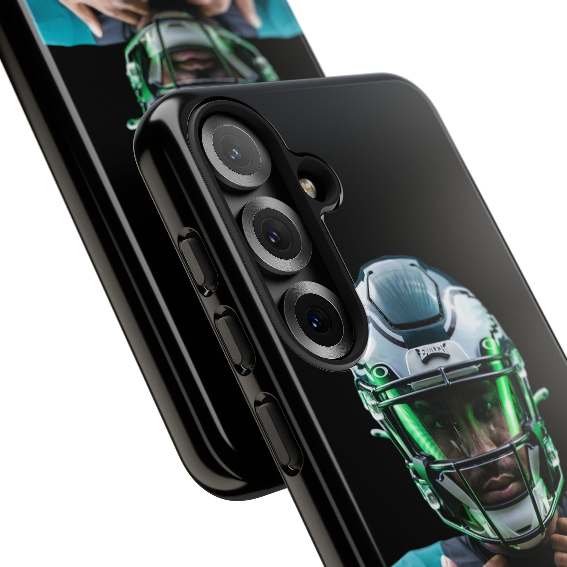Eagles Football Jalen Hurts Tough Cases for iPhones, Samsung, and Pixel