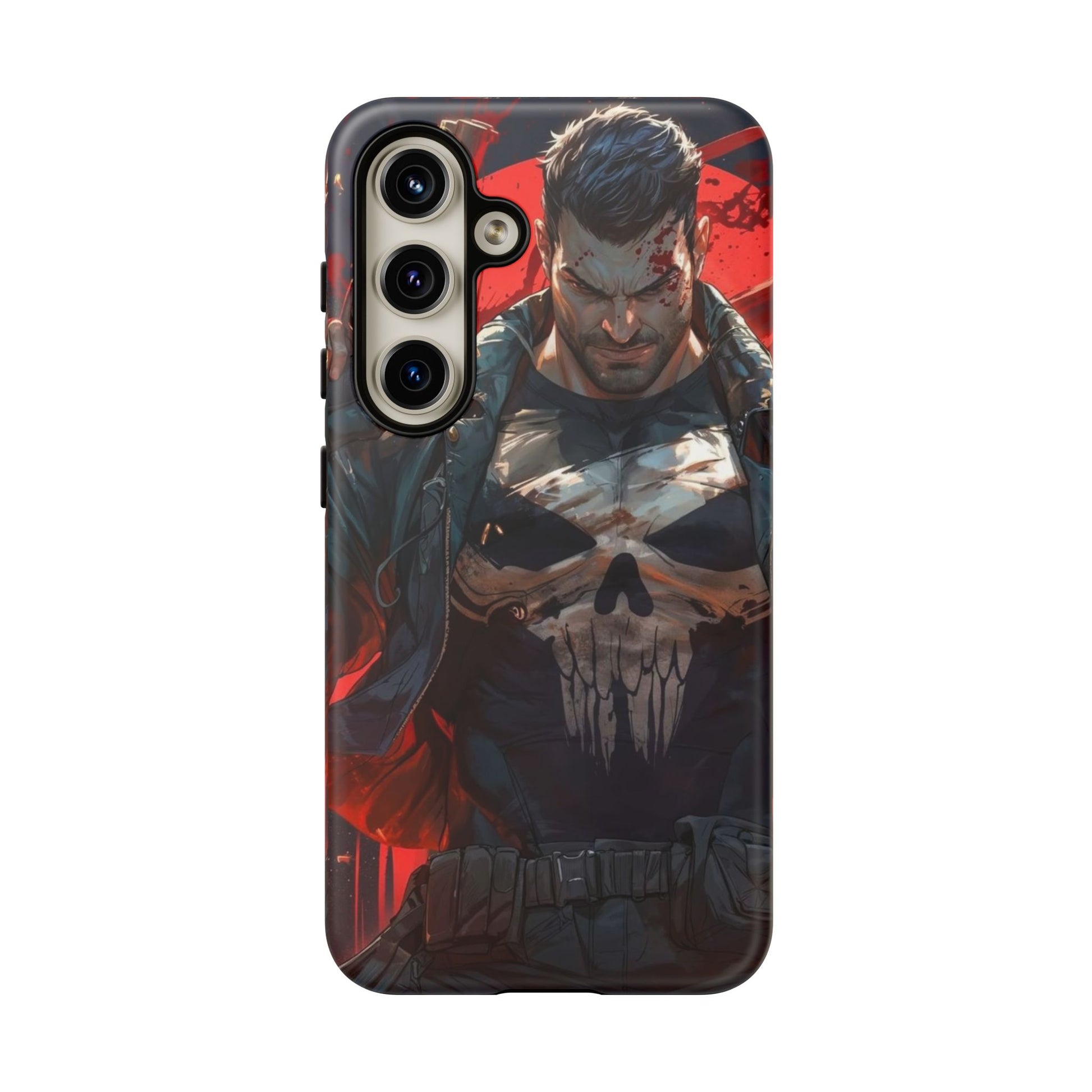Punisher Tough Cases for iPhones, Samsung, and Pixel