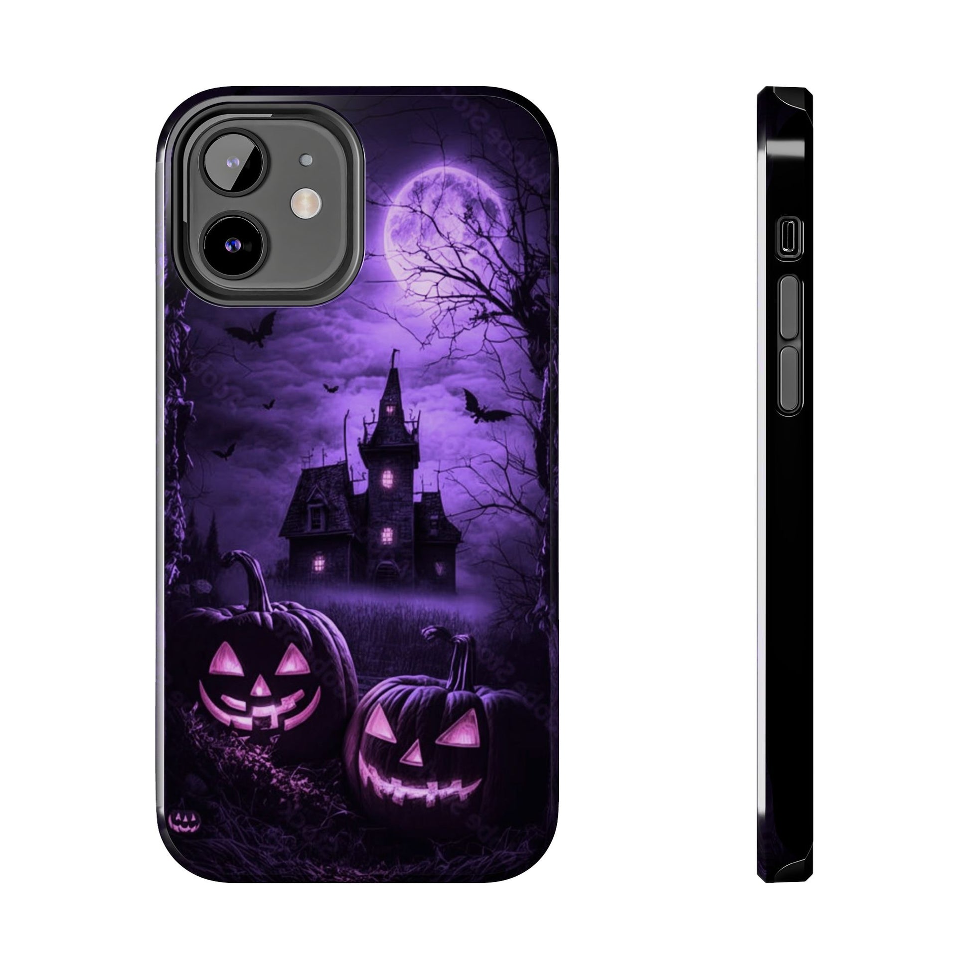 Haunted House Halloween Theme Phone Cases for iPhones & Samsung Phones