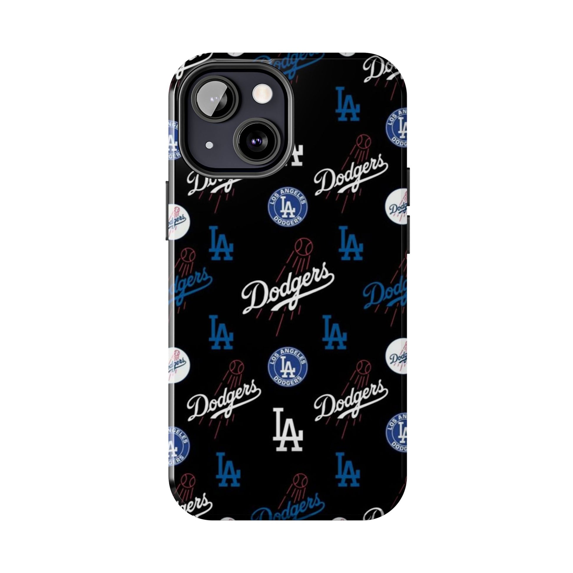 Dodgers Baseball Pattern Phone Cases for Iphones & Samsung Phones Durable