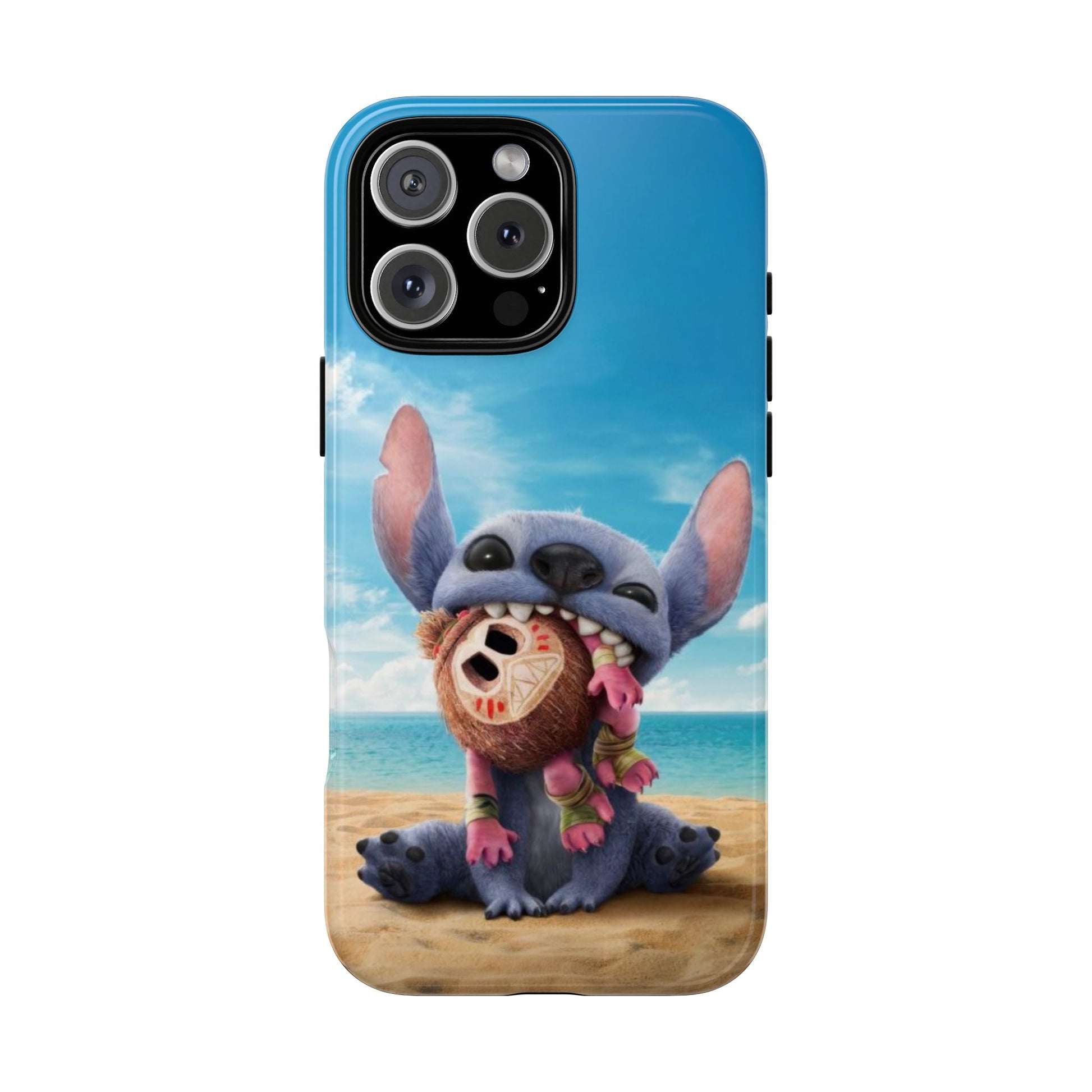 Stitch Beach Sunset Landscape Phone Case for iPhone, Samsung Galaxy, & Pixel Phones