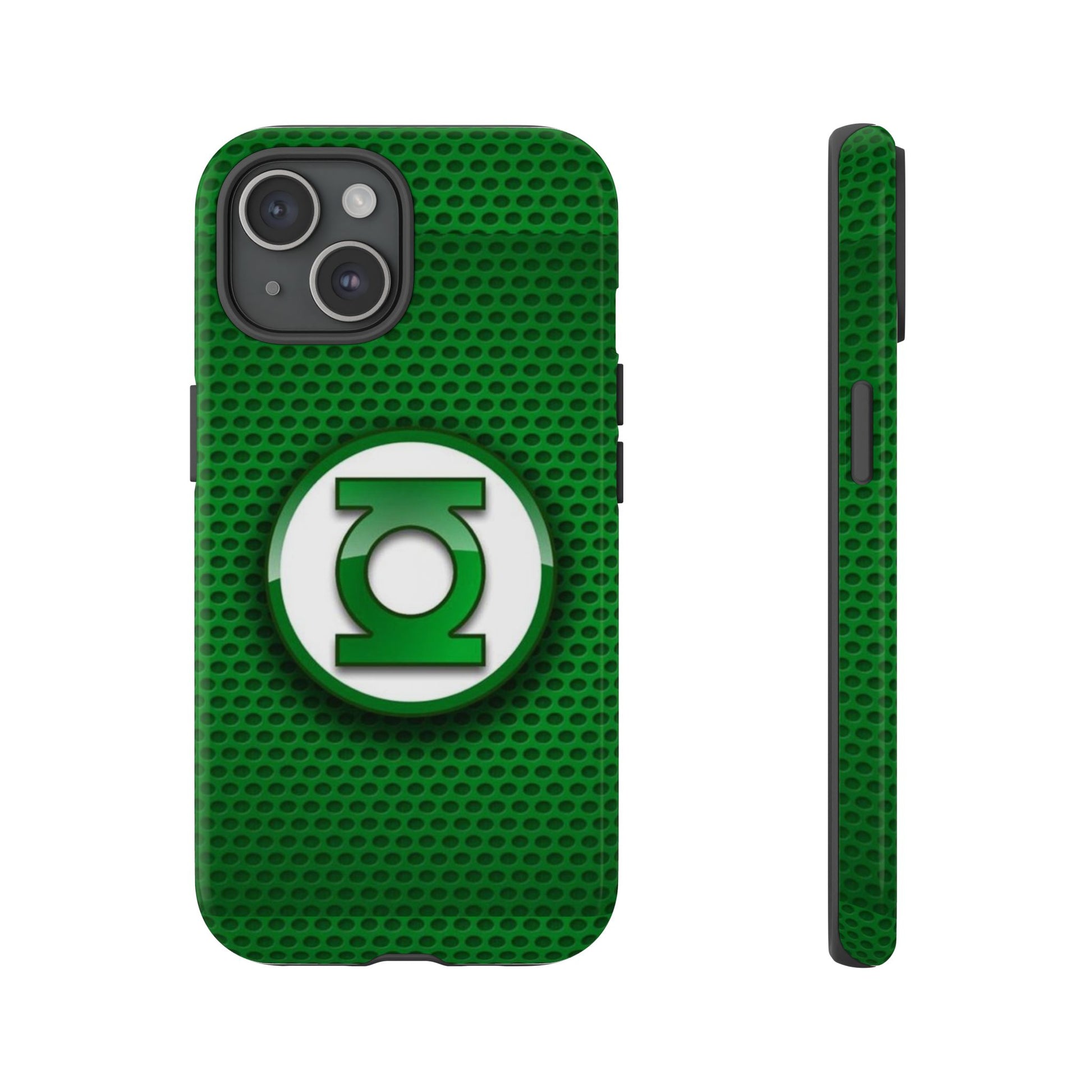 Green Lantern Logo Phone Case, Tough Cases, DC Case for iPhones, Samsung, and Pixel