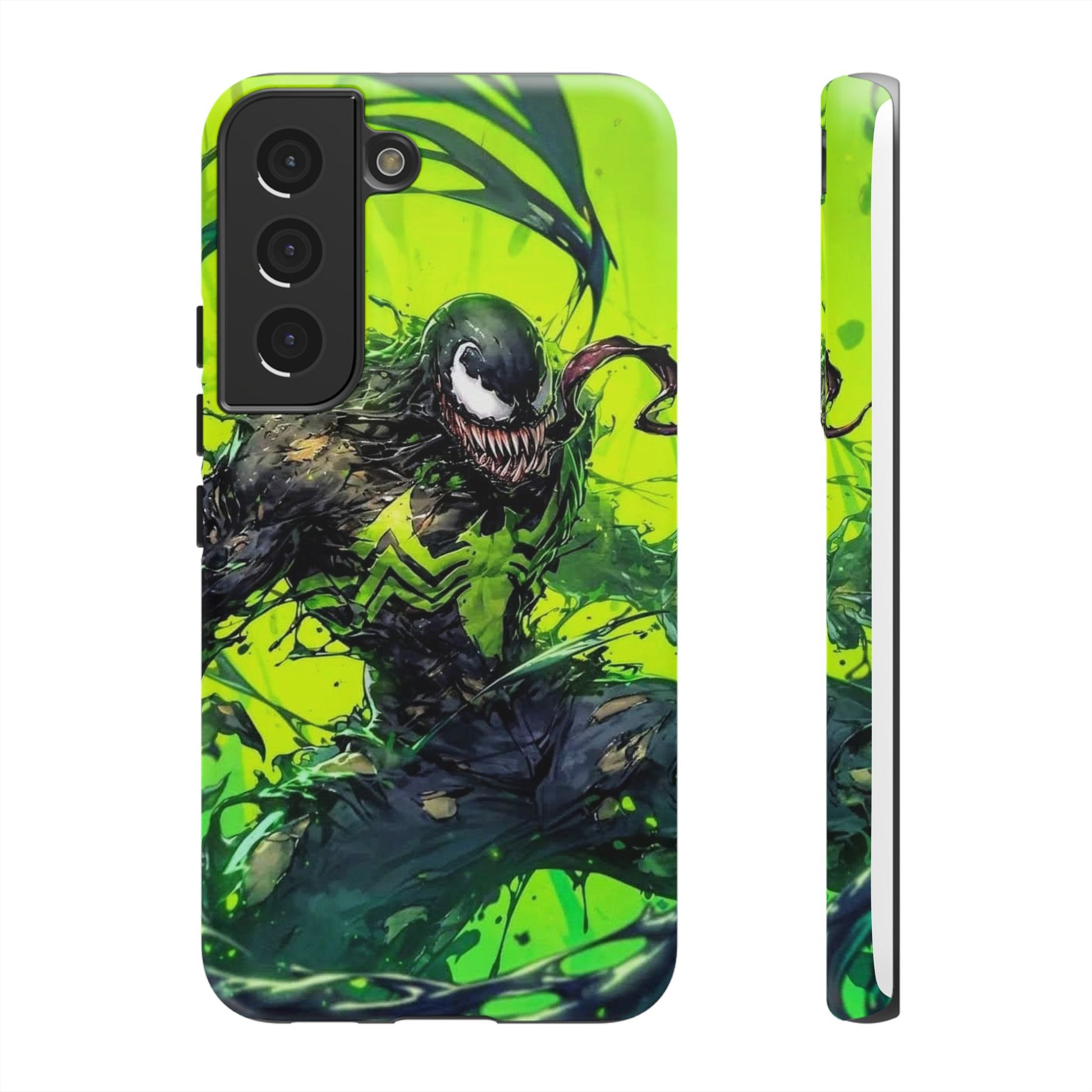 Evil Venom Phone Case, Tough Cases, Marvel Comics Phone for iPhones, Samsung, and Pixel