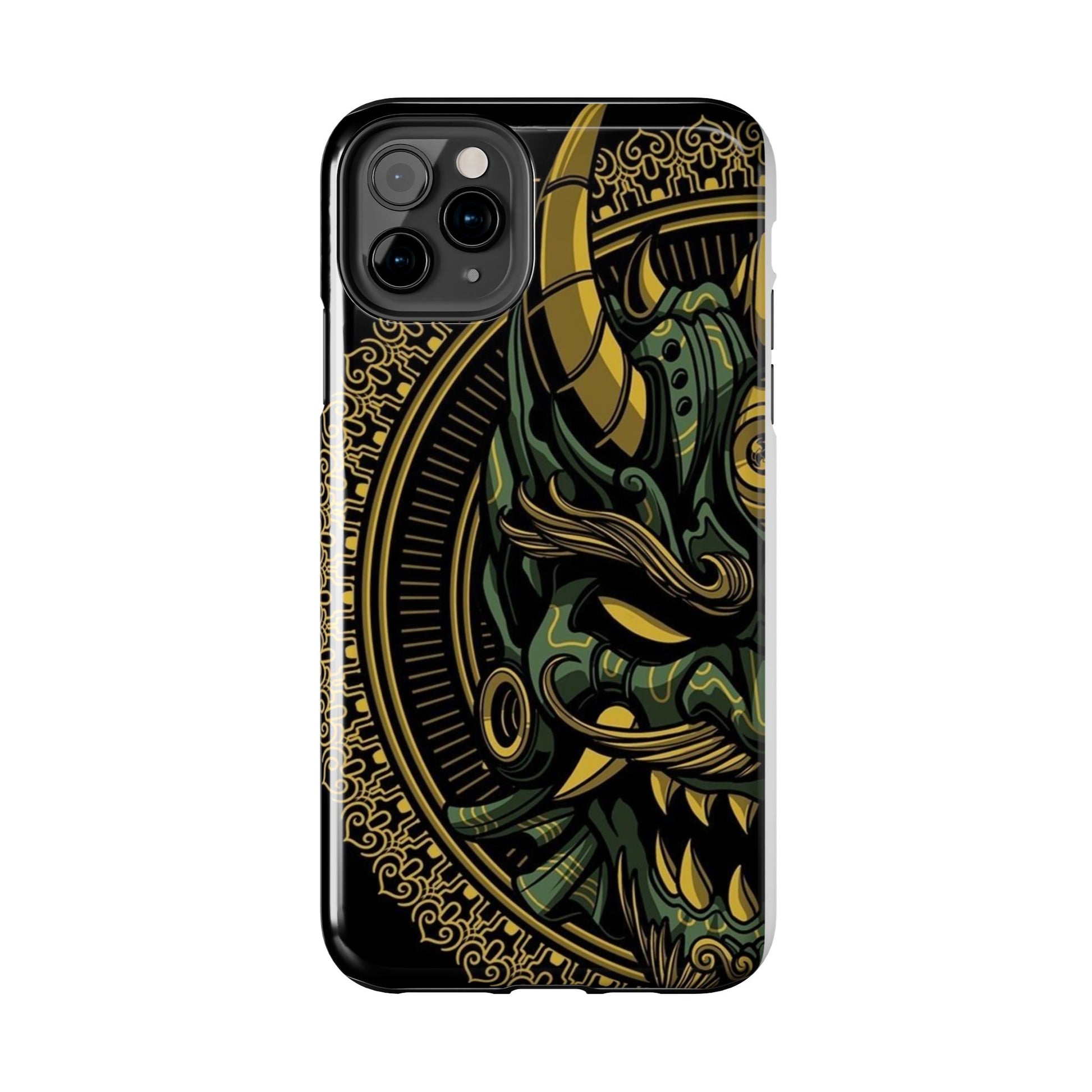 Kabuki Mask Theme Phone Cases for Iphones & Samsung Durable