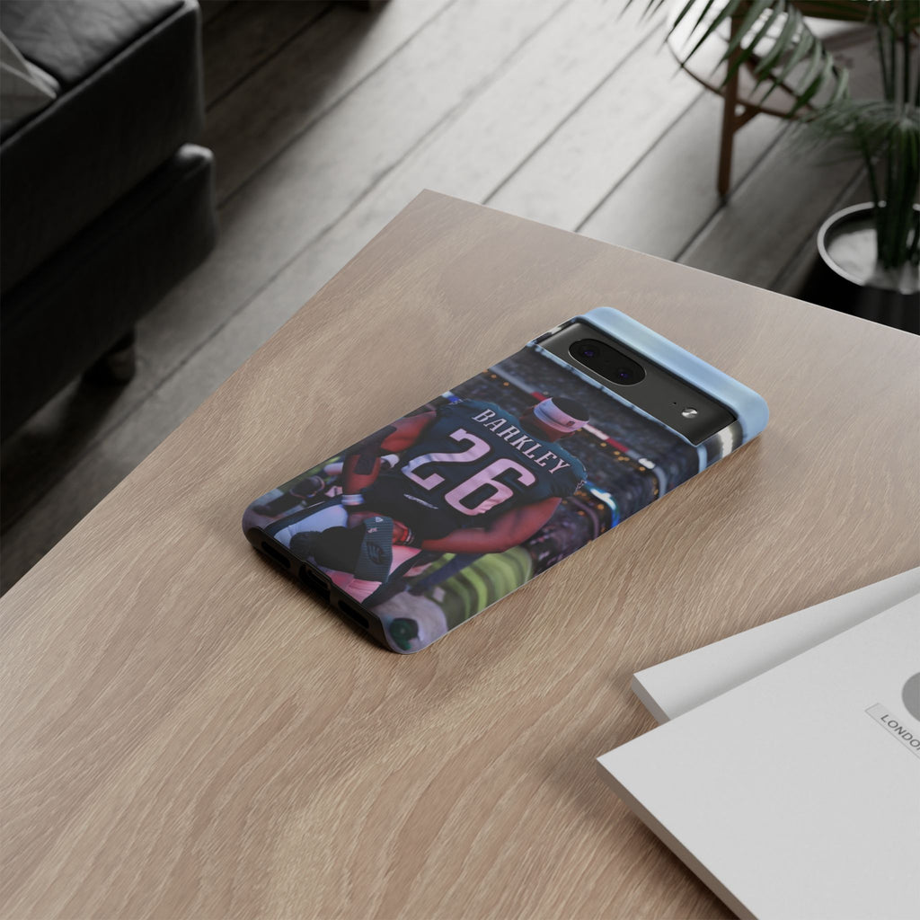 Eagles Football Saquon Barkley Tough Cases for iPhones, Samsung, and Pixel