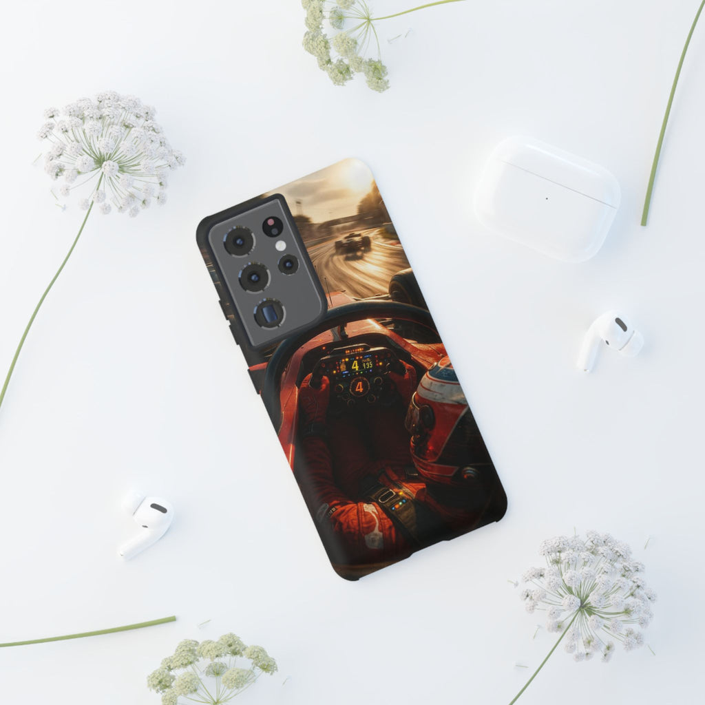 Formula 1 Cockpit Phone Case, Tough Cases for iPhones, Samsung, and Pixel