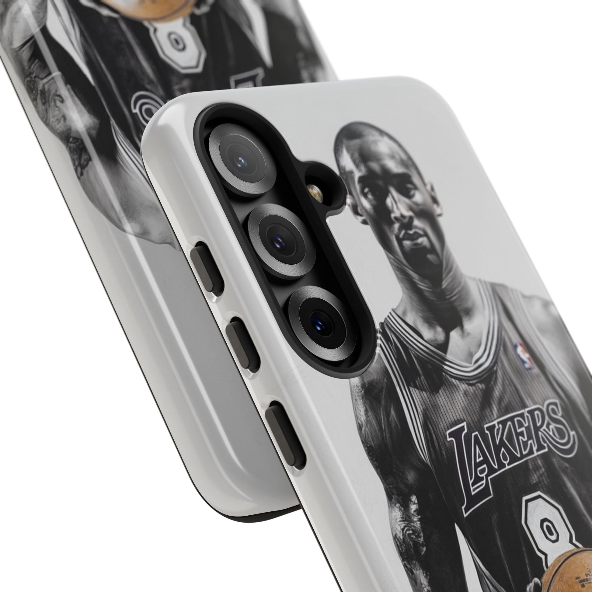 Kobe Basketball Art Tough Cases for iPhones, Samsung, and Pixel