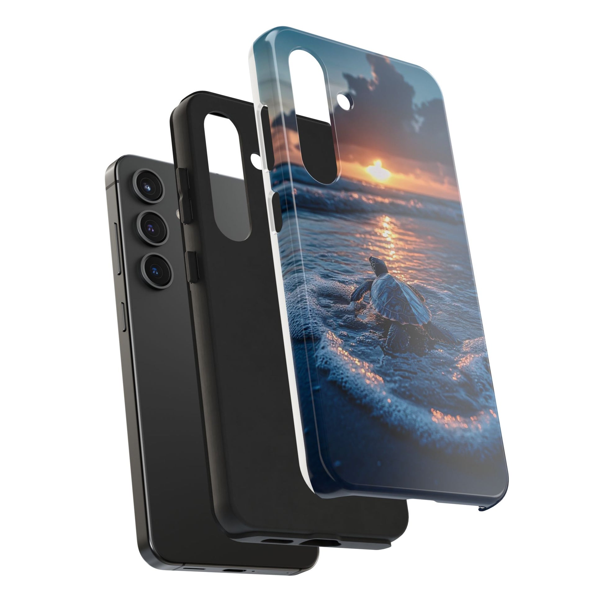 Beautiful Sea Turtle Themed Tough Phone Cases for Iphones & Samsung Phones