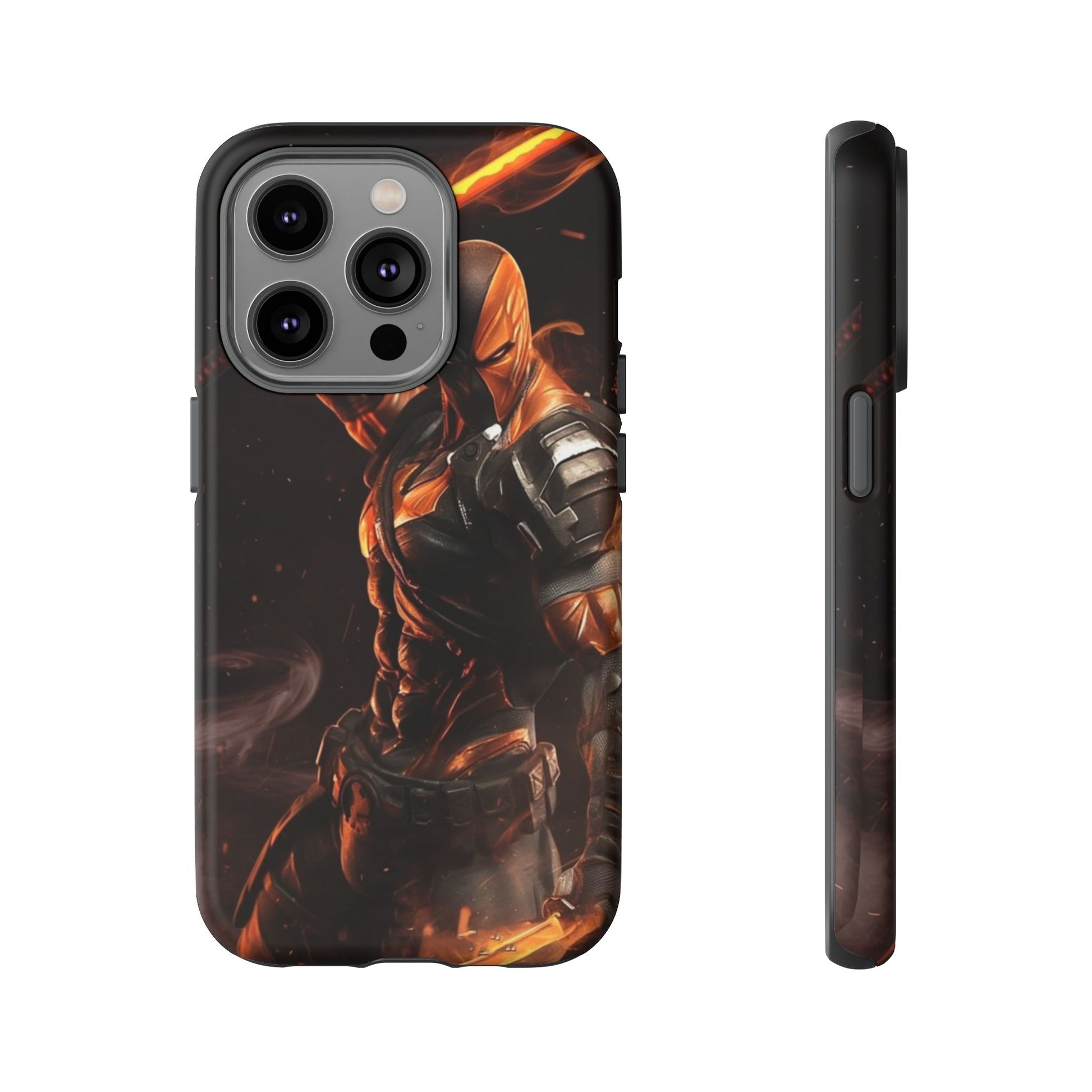 DC Comics Death Stroke Tough Cases for iPhones, Samsung, and Pixel